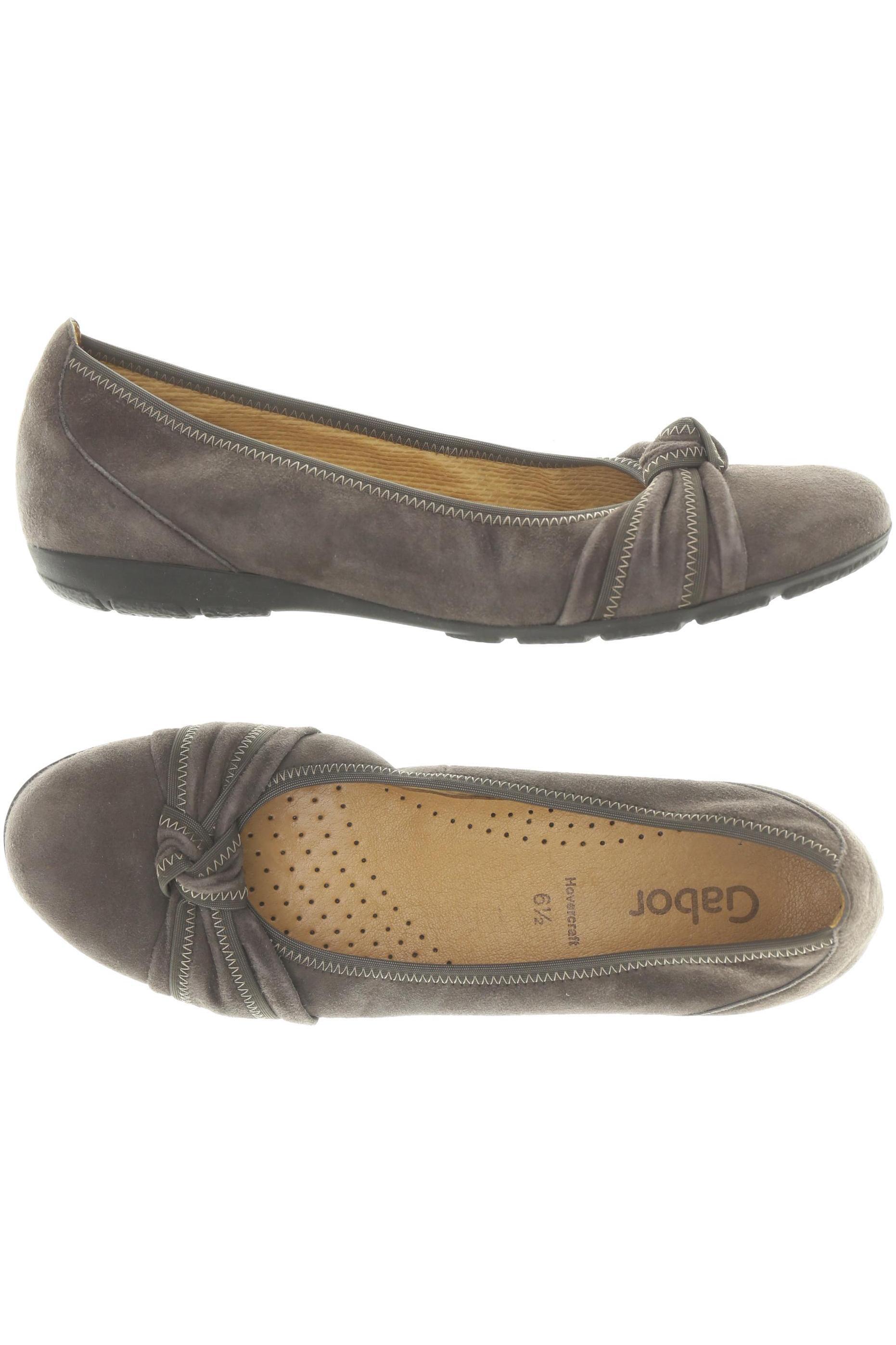 

Gabor Damen Ballerinas, grau, Gr. 6.5