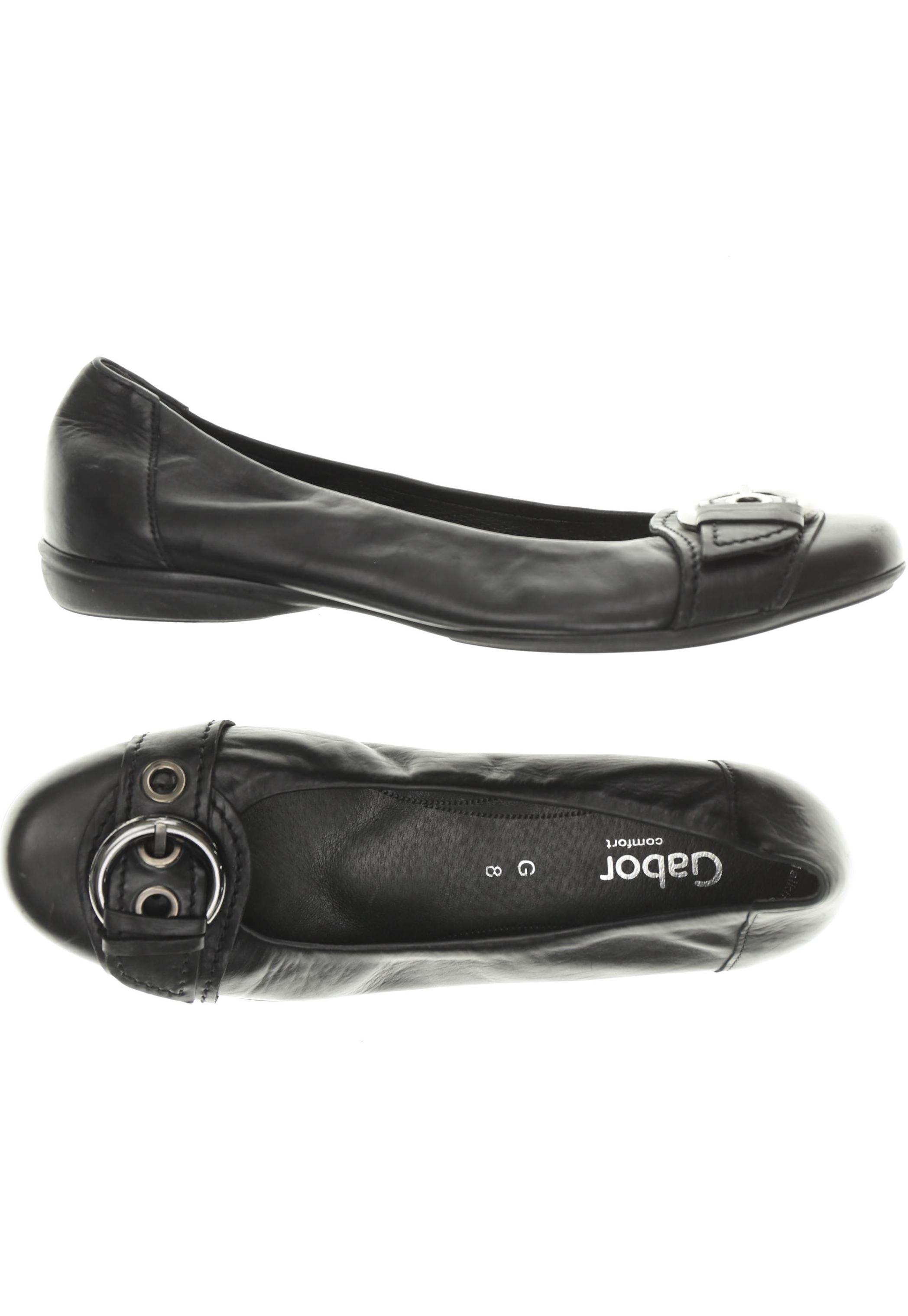 

Gabor Damen Ballerinas, schwarz, Gr. 8