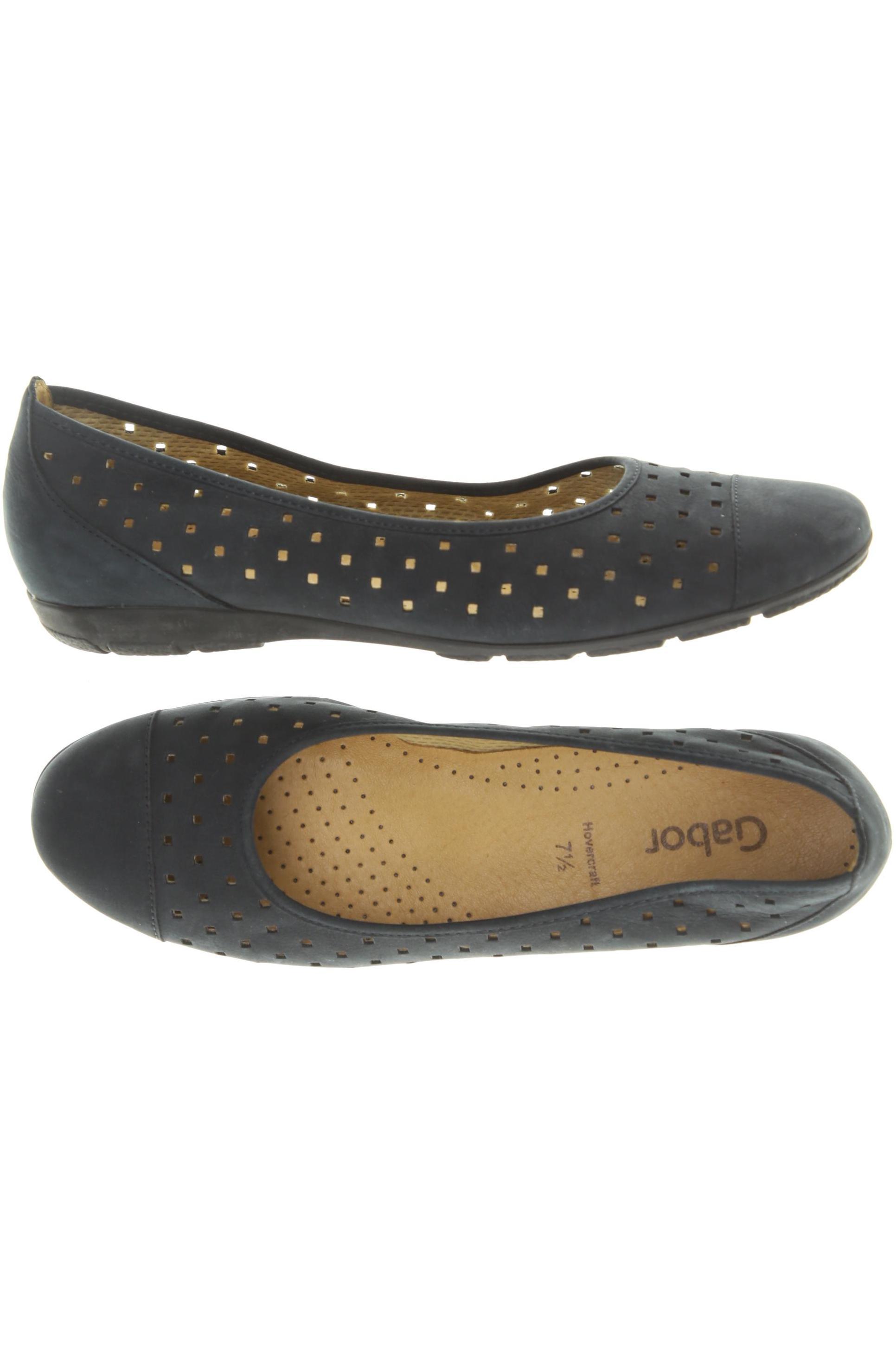 

Gabor Damen Ballerinas, schwarz, Gr. 7.5