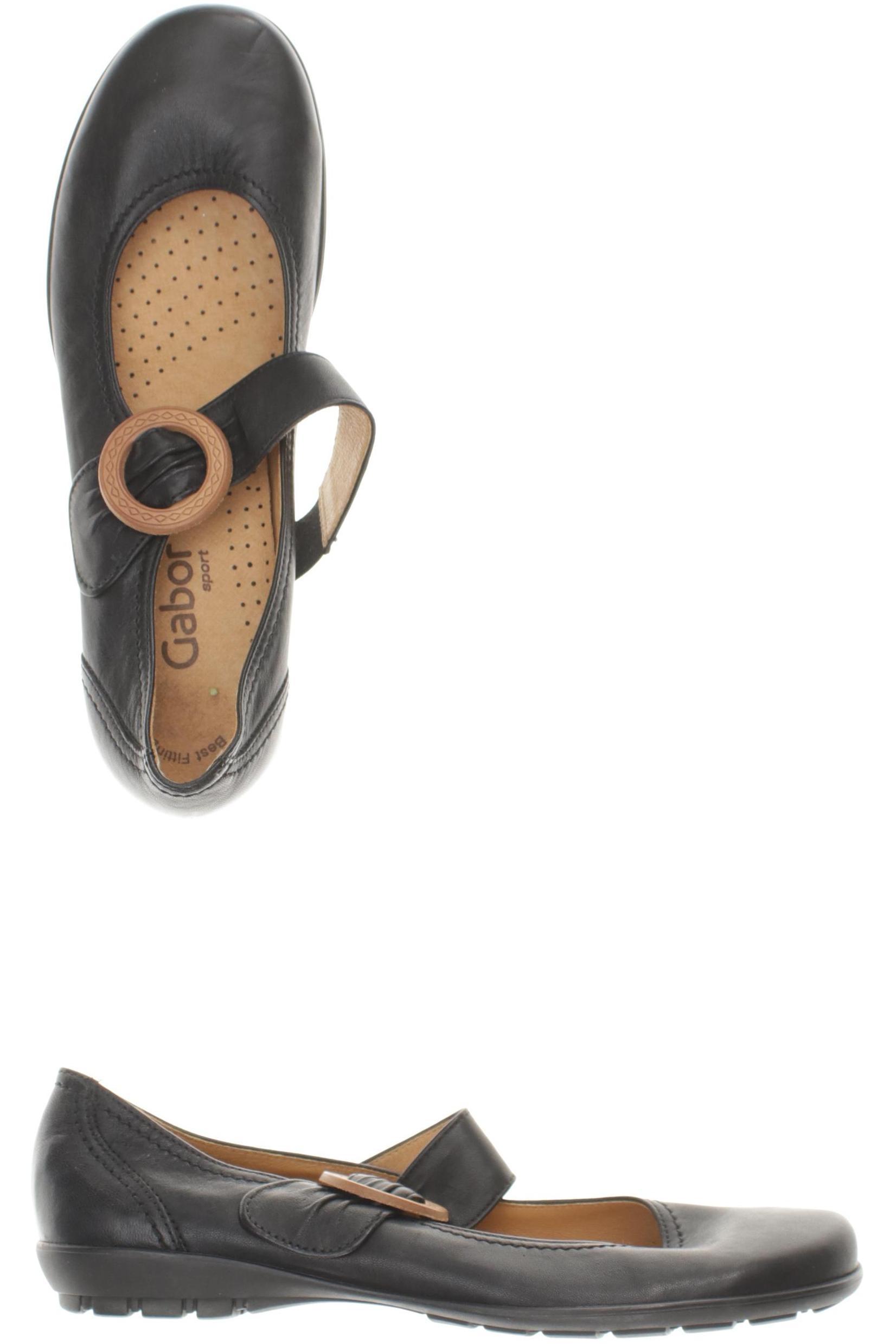 

Gabor Damen Ballerinas, schwarz, Gr. 5