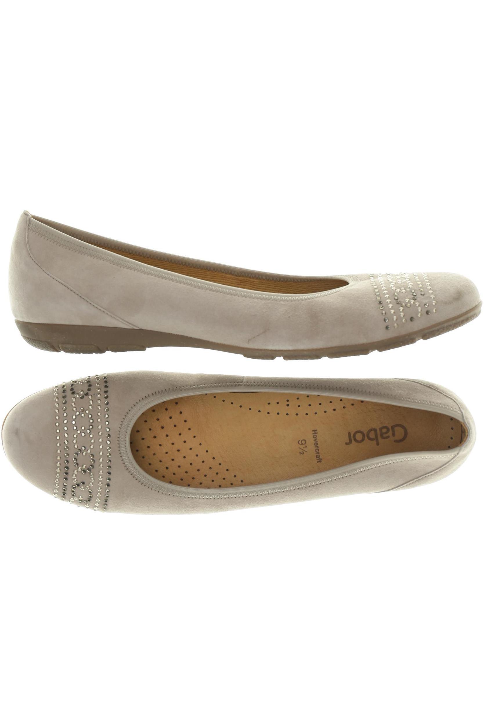 

Gabor Damen Ballerinas, beige, Gr. 9.5