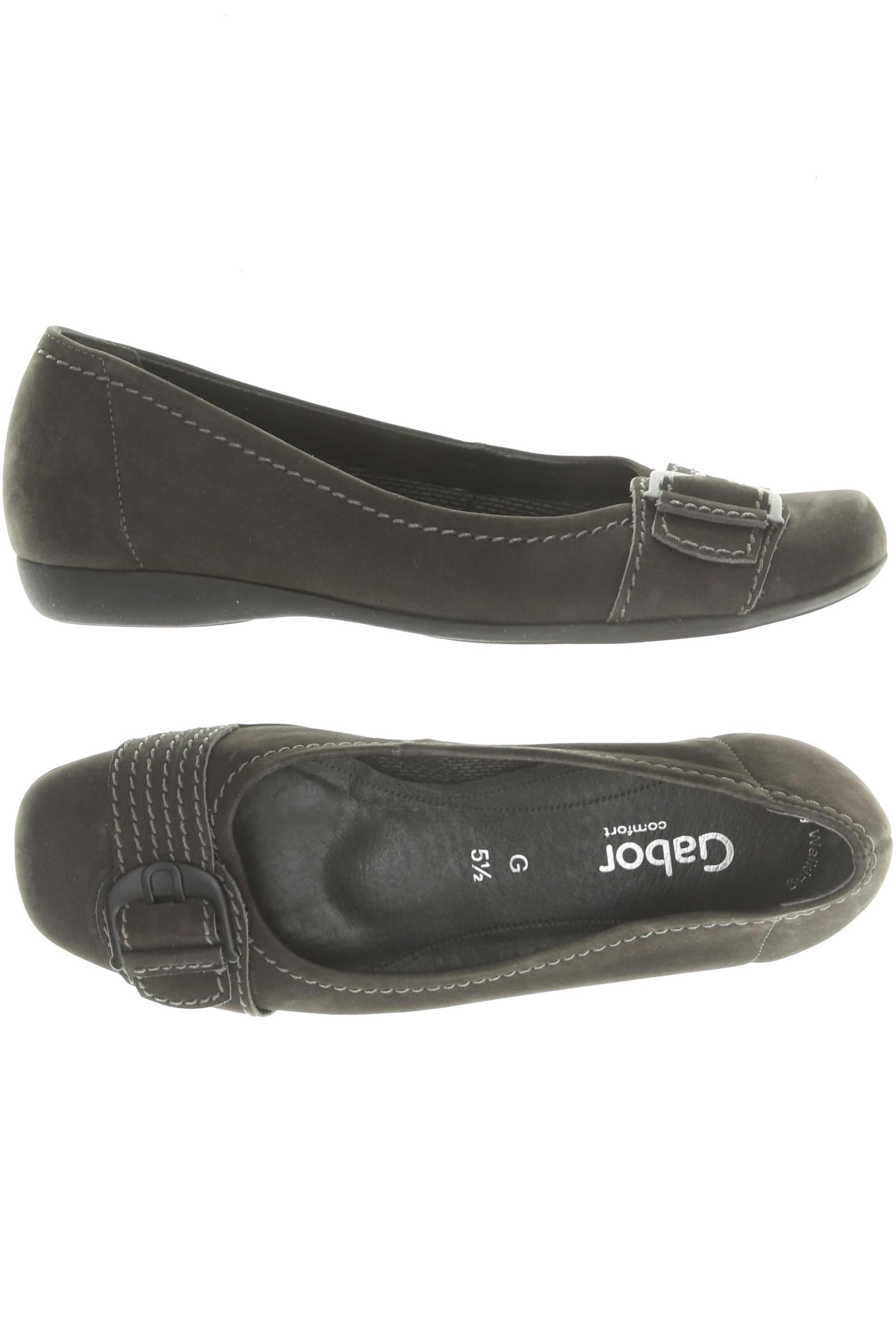 

Gabor Damen Ballerinas, grau, Gr. 5.5