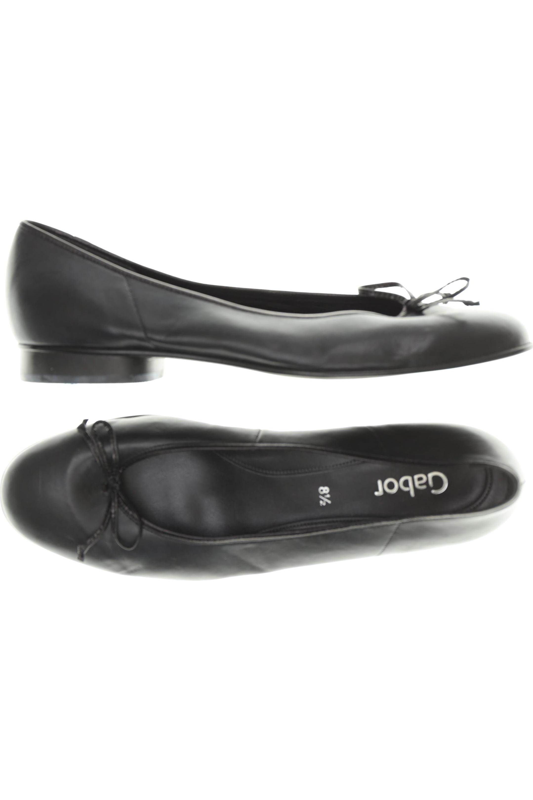 

Gabor Damen Ballerinas, schwarz, Gr. 8.5