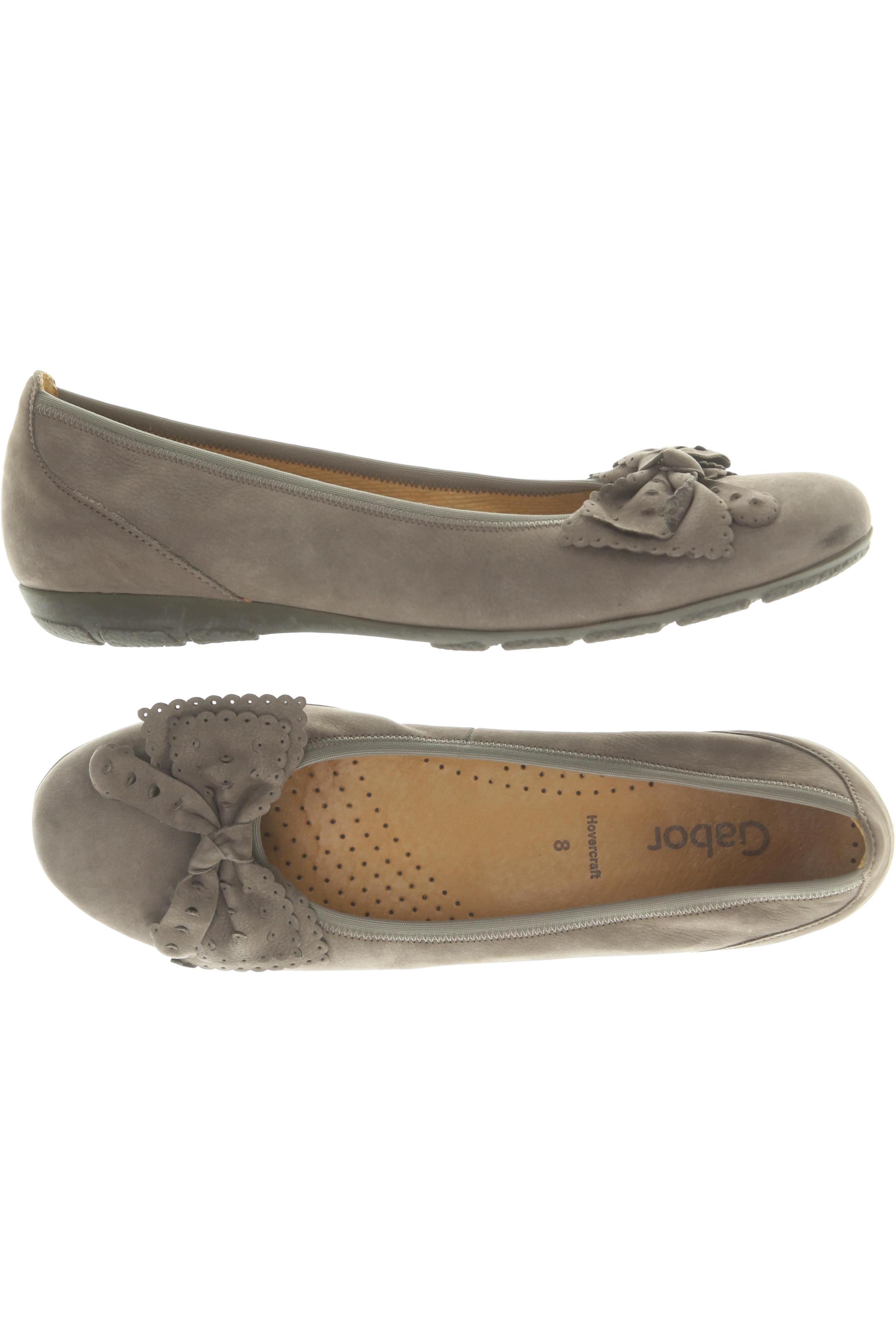 

Gabor Damen Ballerinas, grau, Gr. 8
