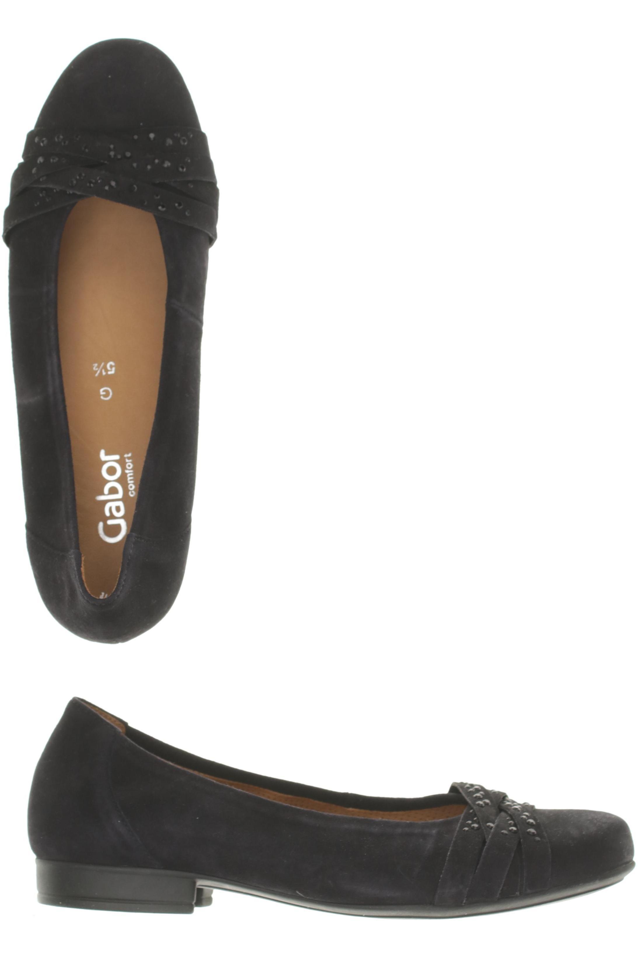 

Gabor Damen Ballerinas, schwarz, Gr. 5.5