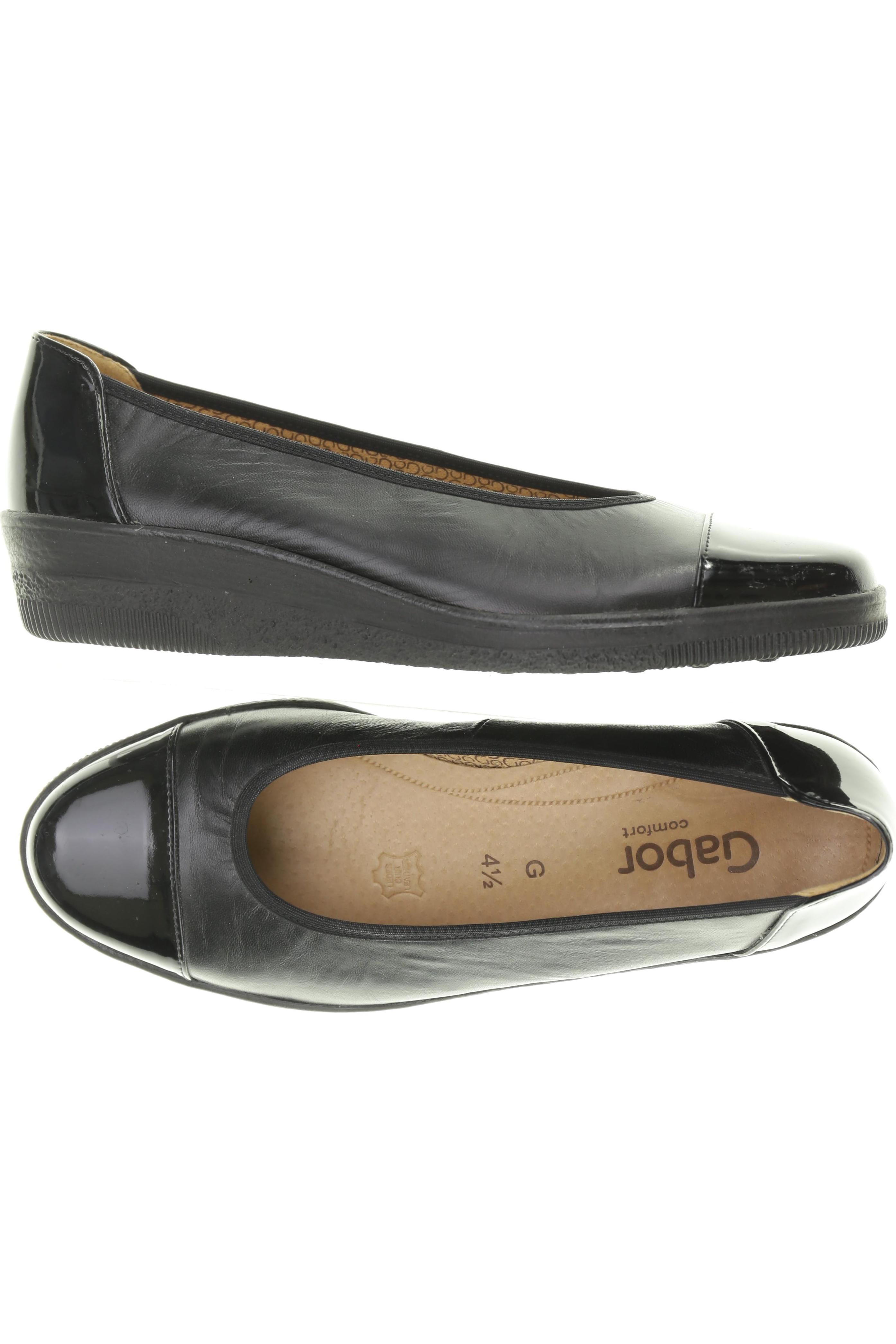 

Gabor Damen Ballerinas, schwarz, Gr. 4.5
