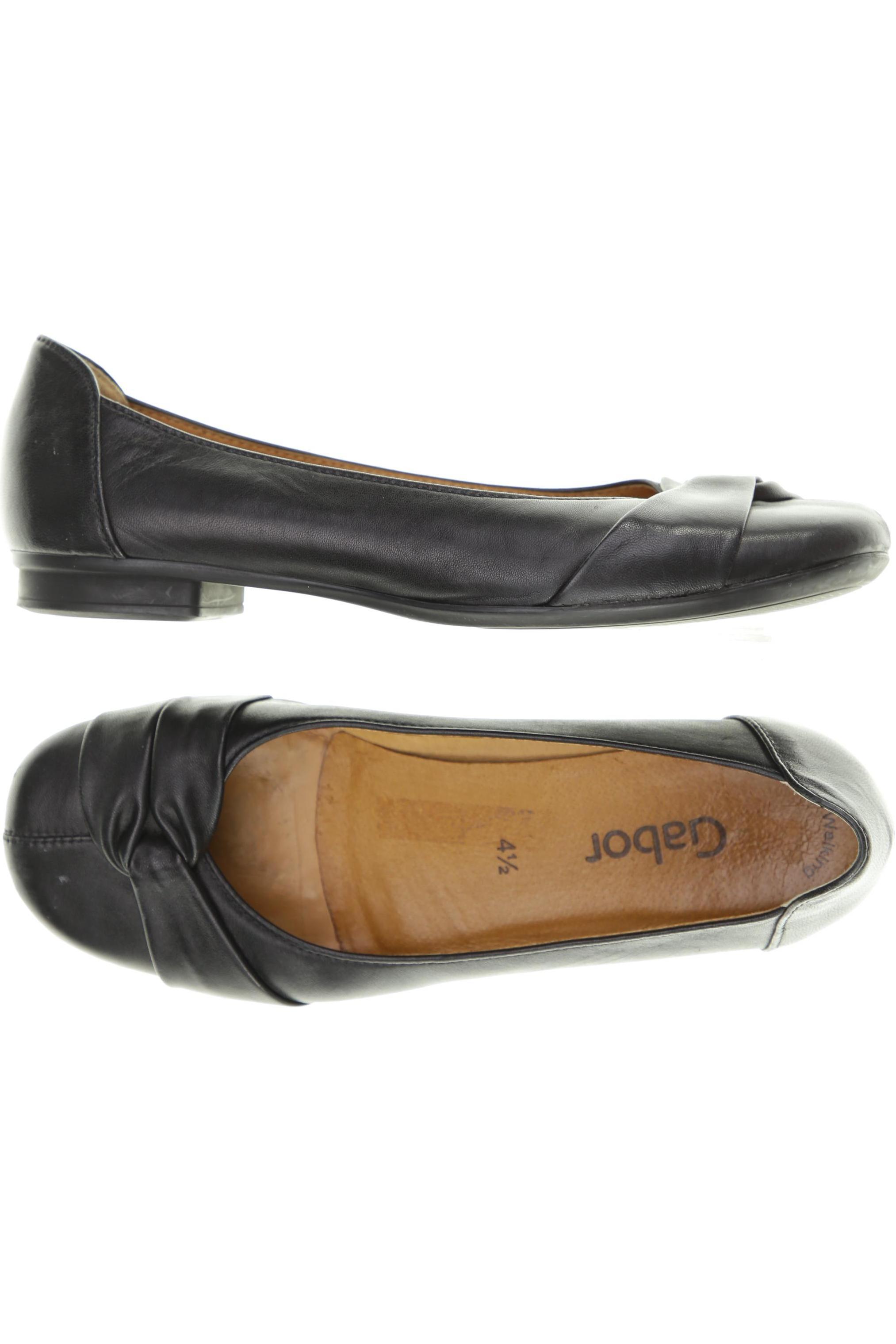 

Gabor Damen Ballerinas, schwarz, Gr. 4.5