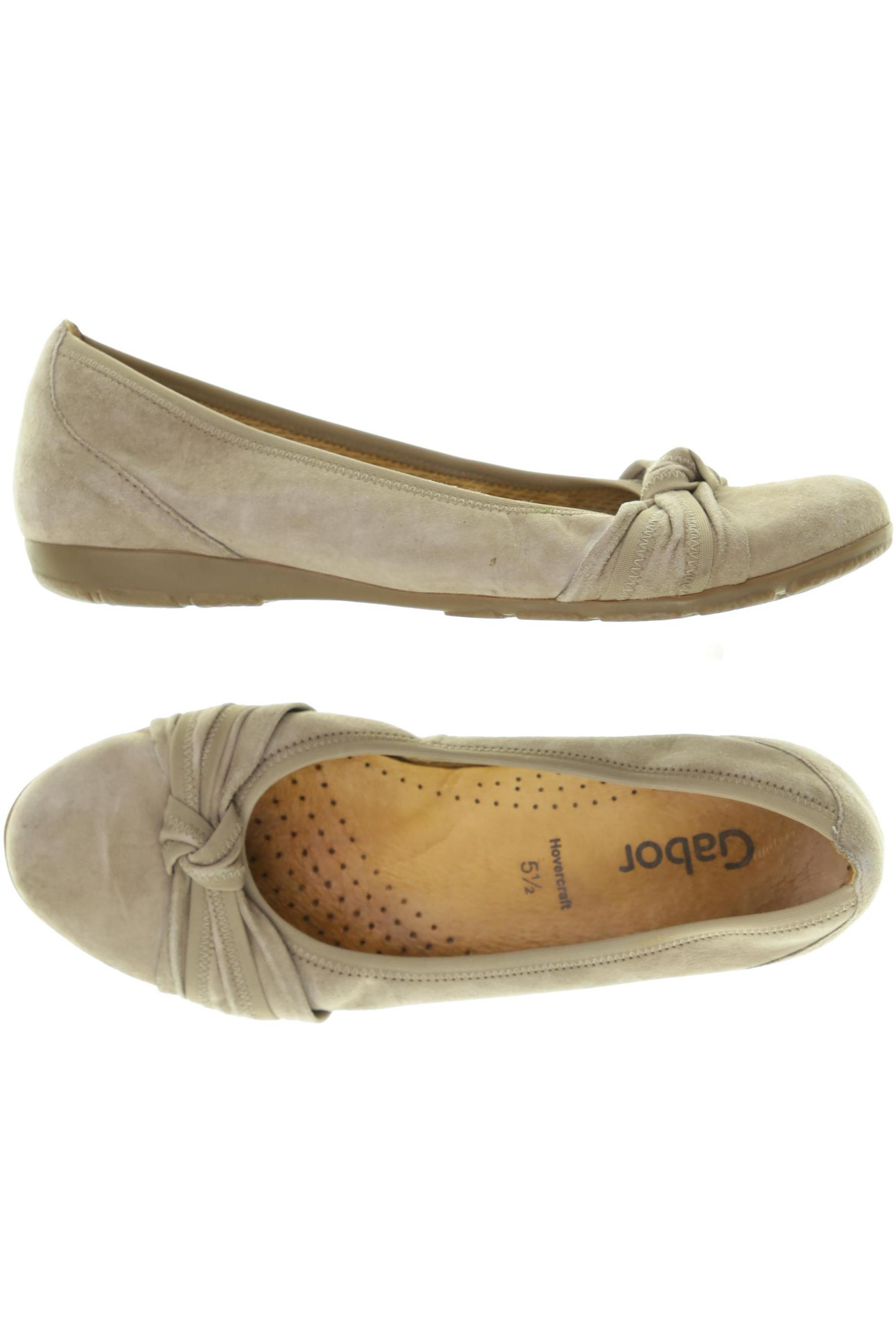 

Gabor Damen Ballerinas, beige, Gr. 5.5