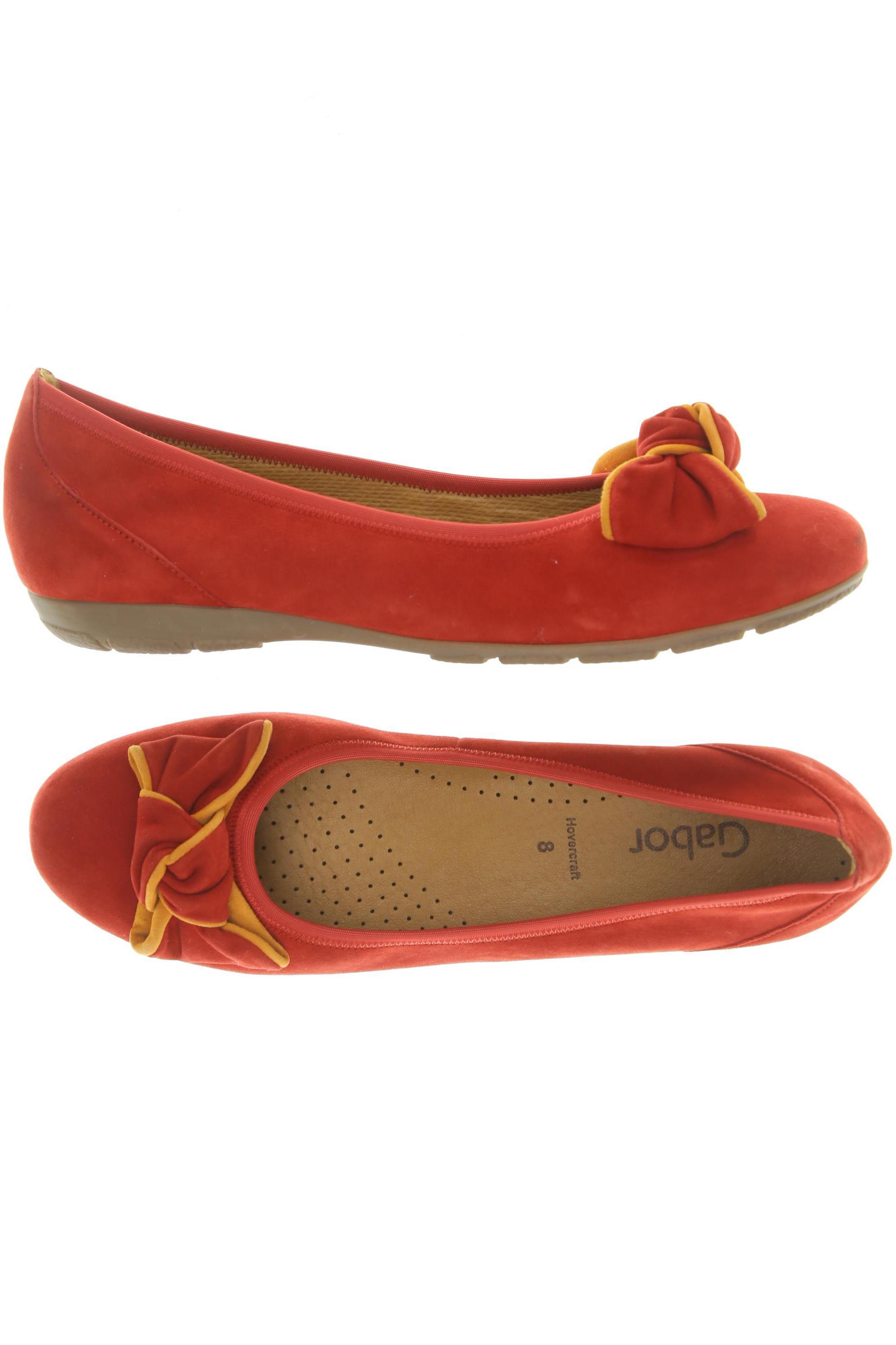 

Gabor Damen Ballerinas, rot, Gr. 8