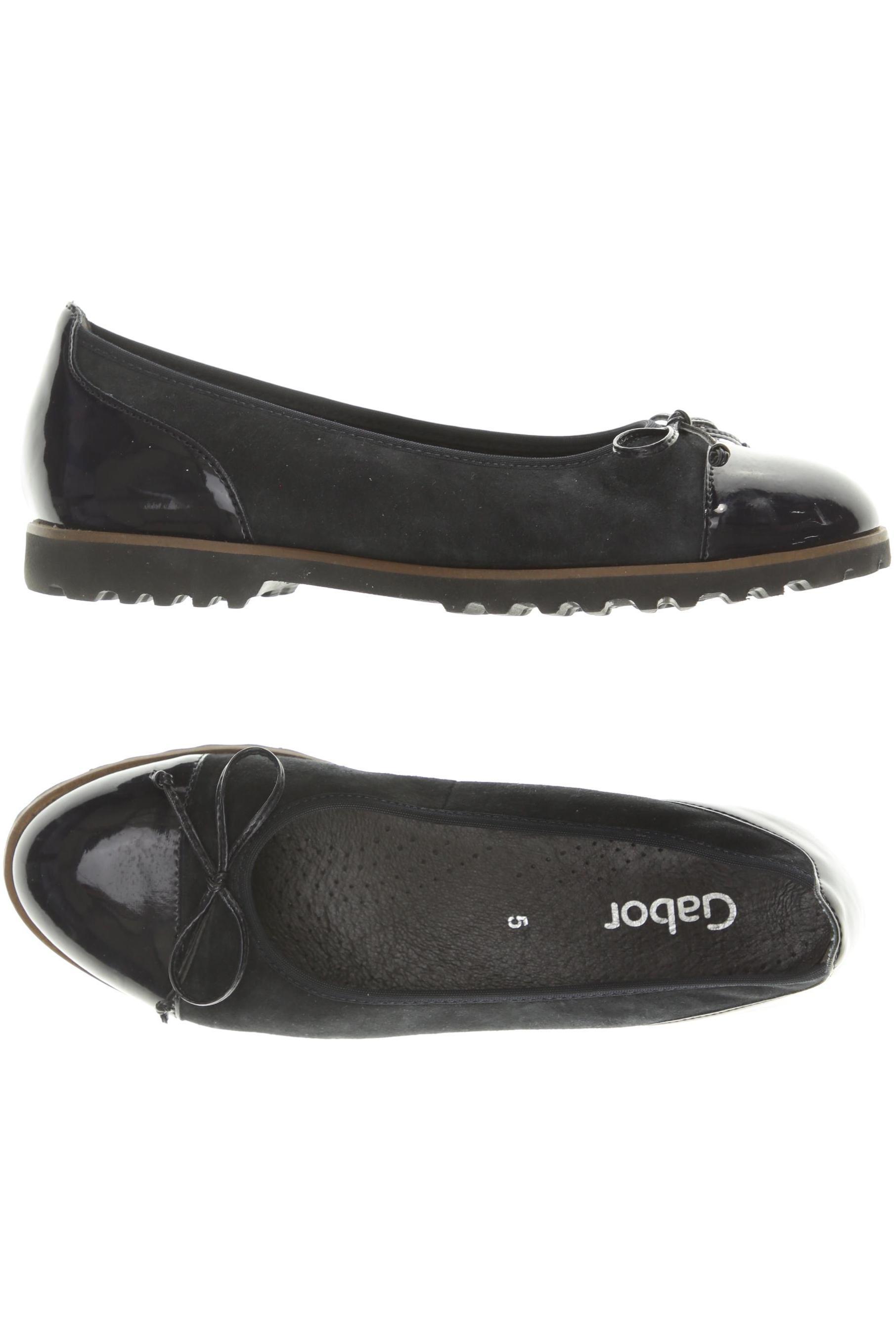 

Gabor Damen Ballerinas, blau, Gr. 5