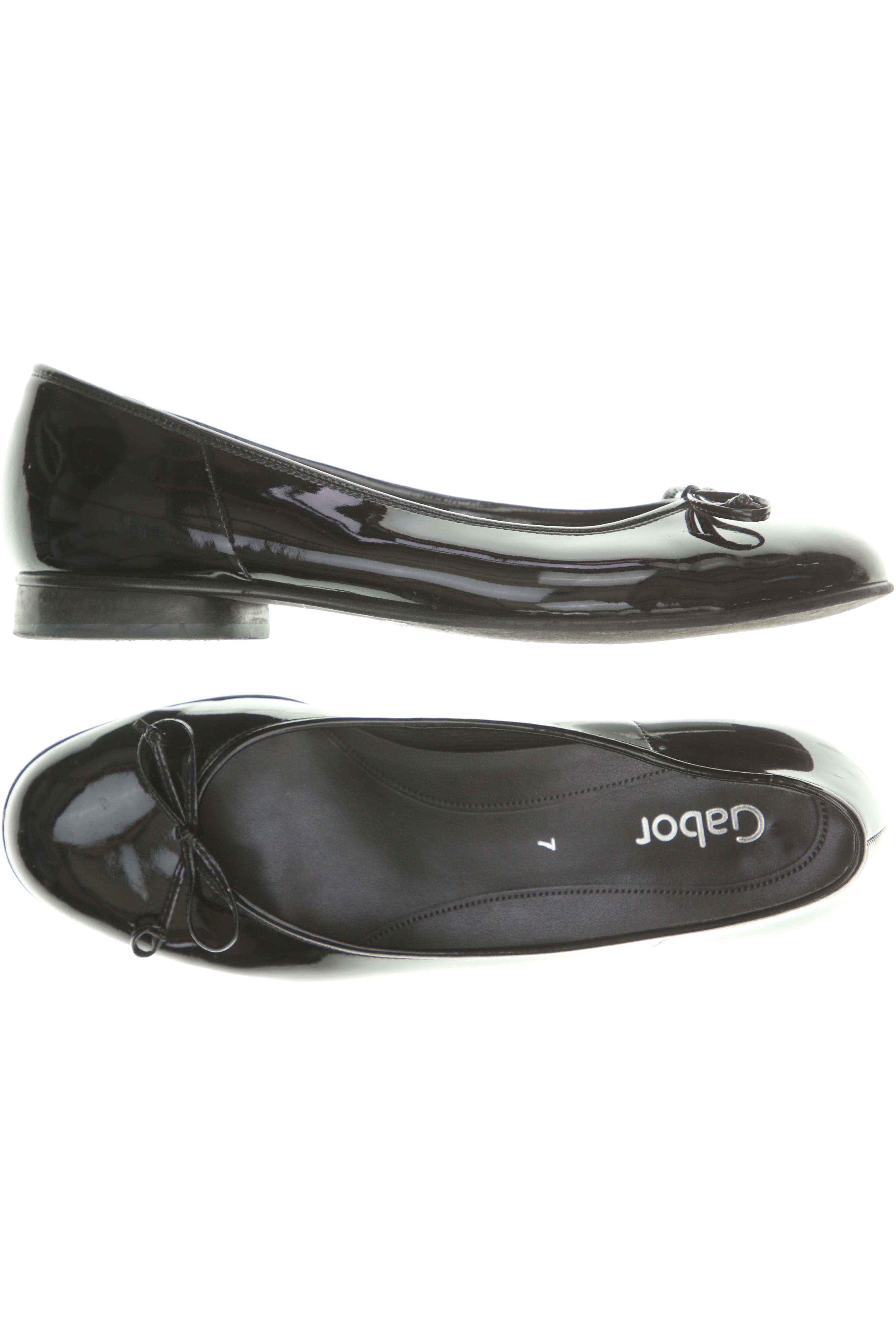 

Gabor Damen Ballerinas, schwarz, Gr. 7