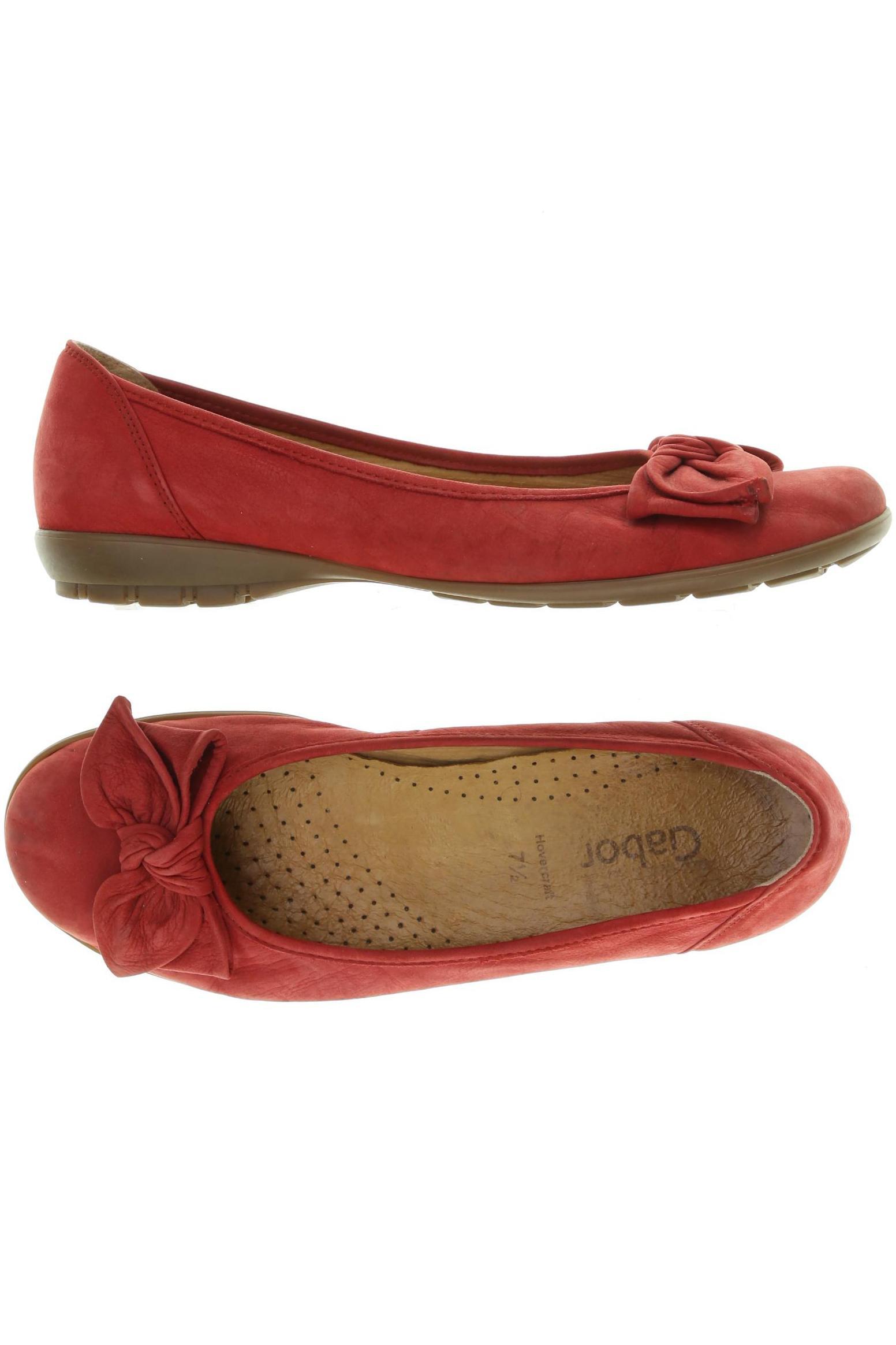 

Gabor Damen Ballerinas, rot, Gr. 7.5