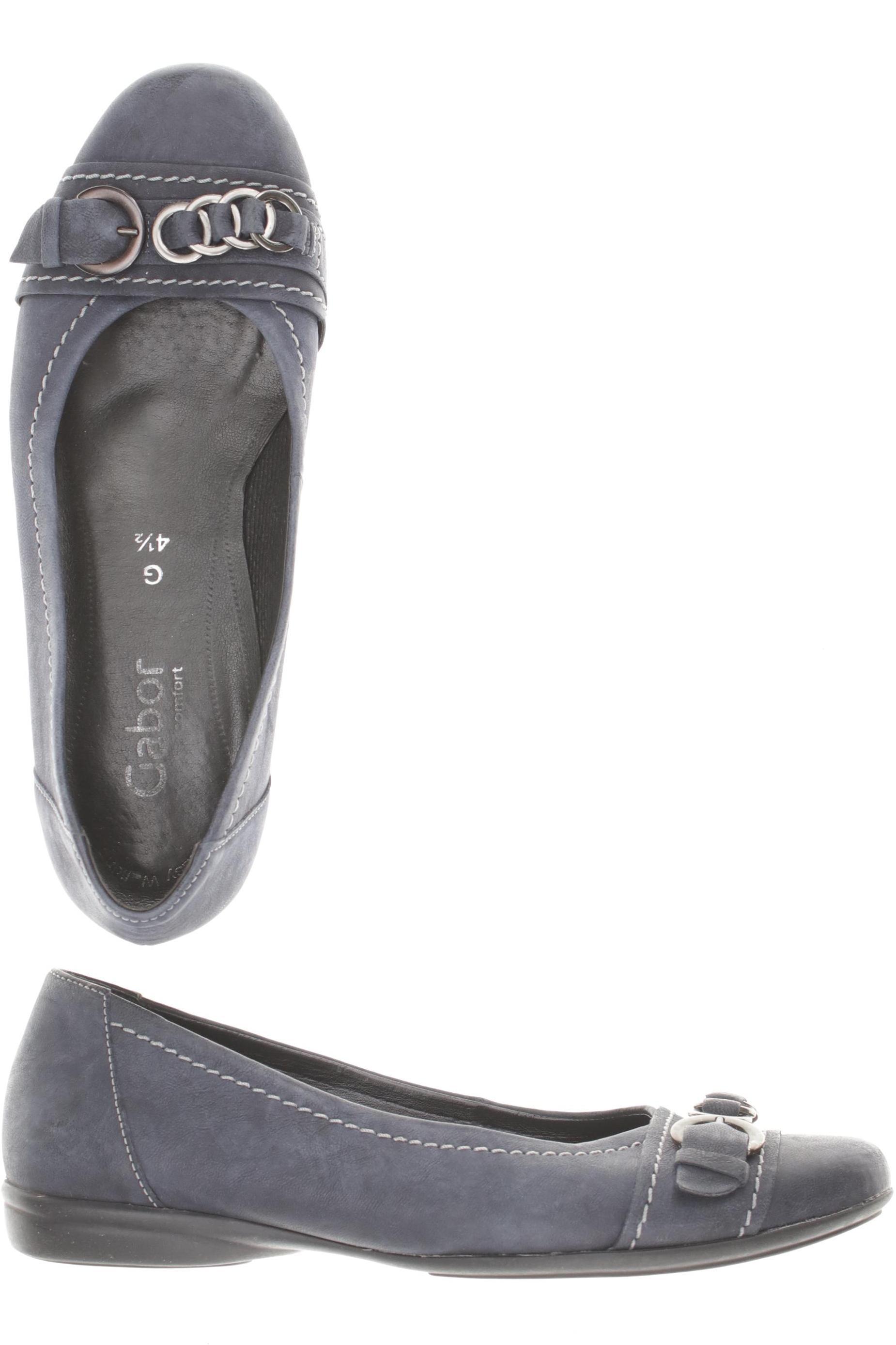 

Gabor Damen Ballerinas, blau, Gr. 4.5