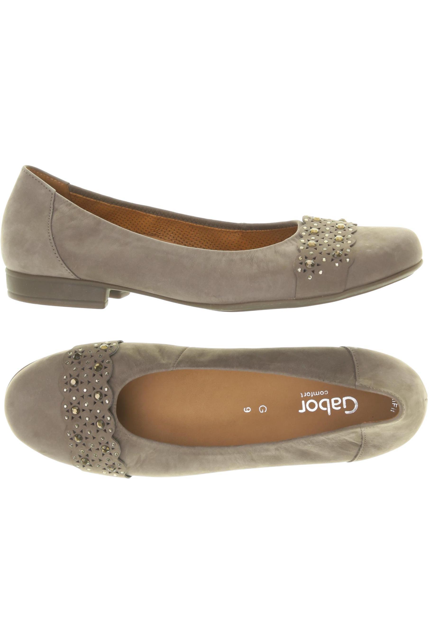 

Gabor Damen Ballerinas, grau, Gr. 9