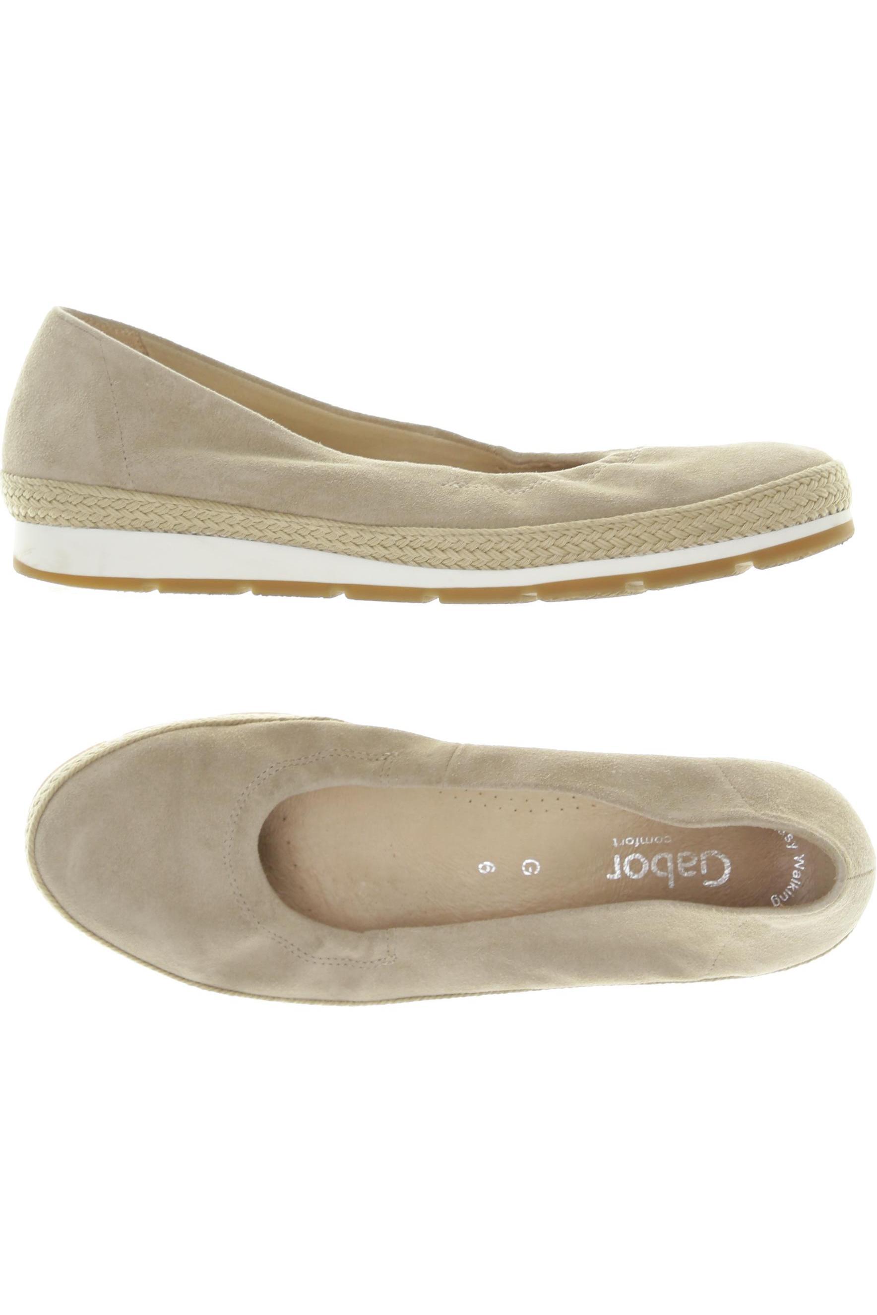 

Gabor Damen Ballerinas, beige, Gr. 6