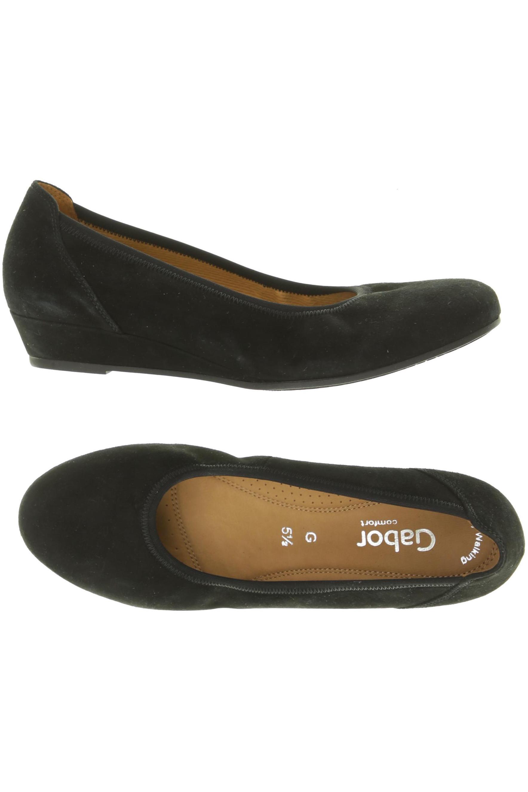

Gabor Damen Ballerinas, schwarz, Gr. 6.5