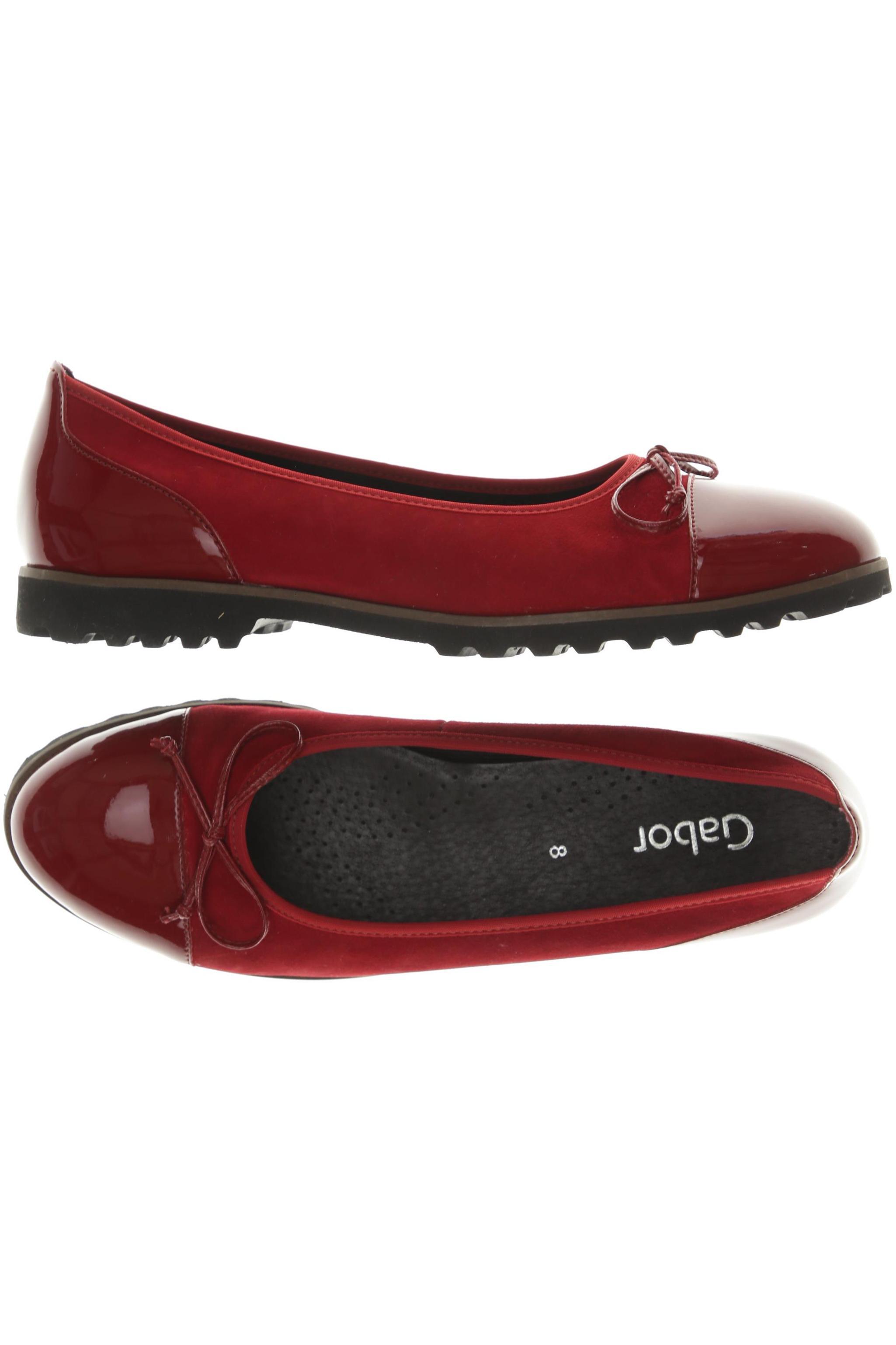 

Gabor Damen Ballerinas, rot, Gr. 8
