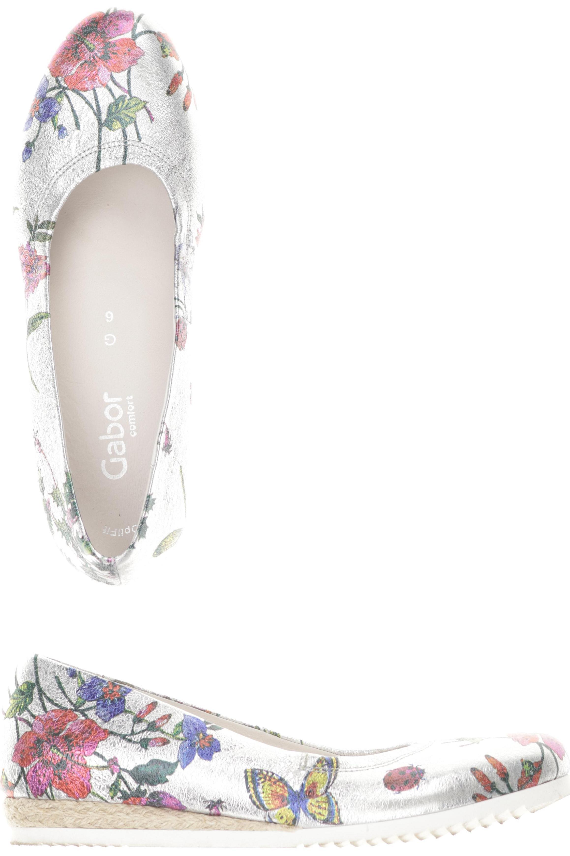

Gabor Damen Ballerinas, silber, Gr. 6