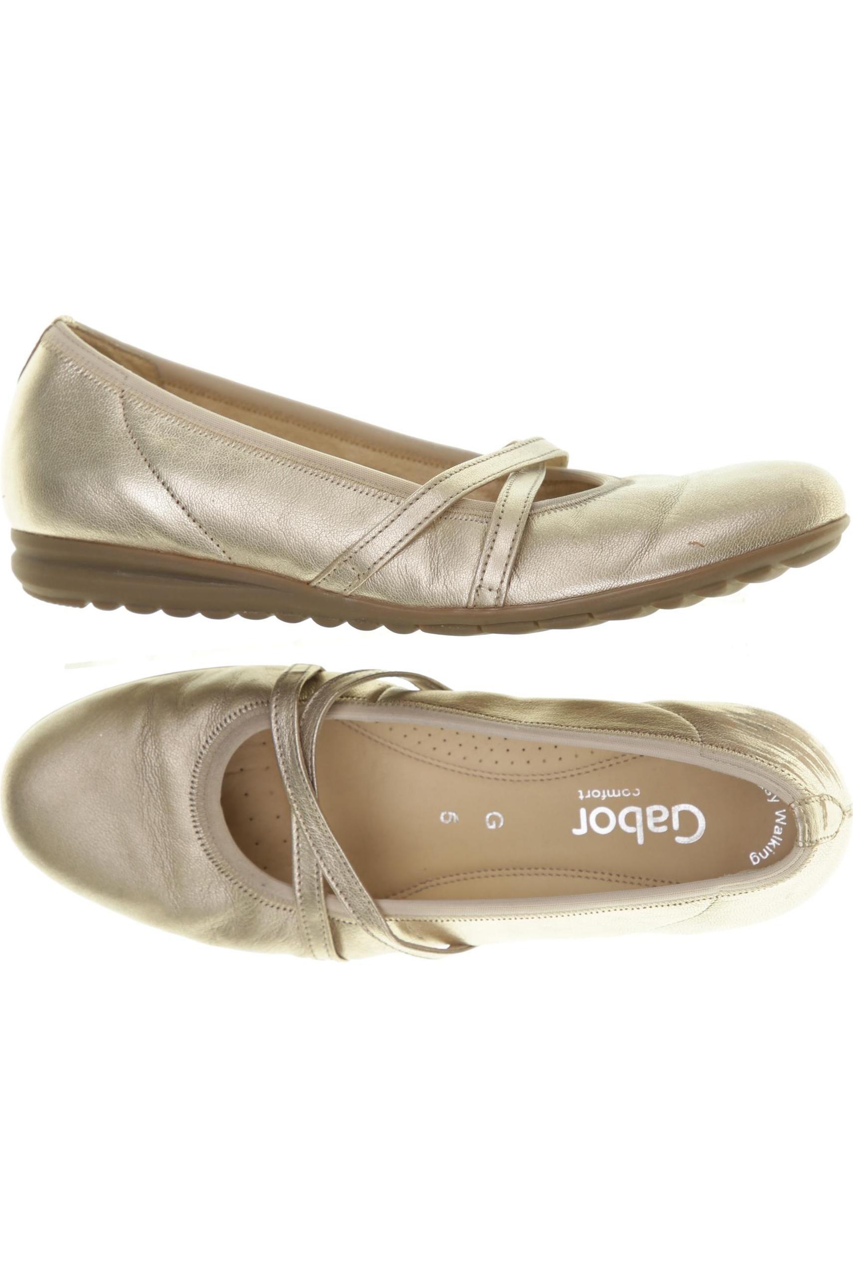 

Gabor Damen Ballerinas, beige, Gr. 5