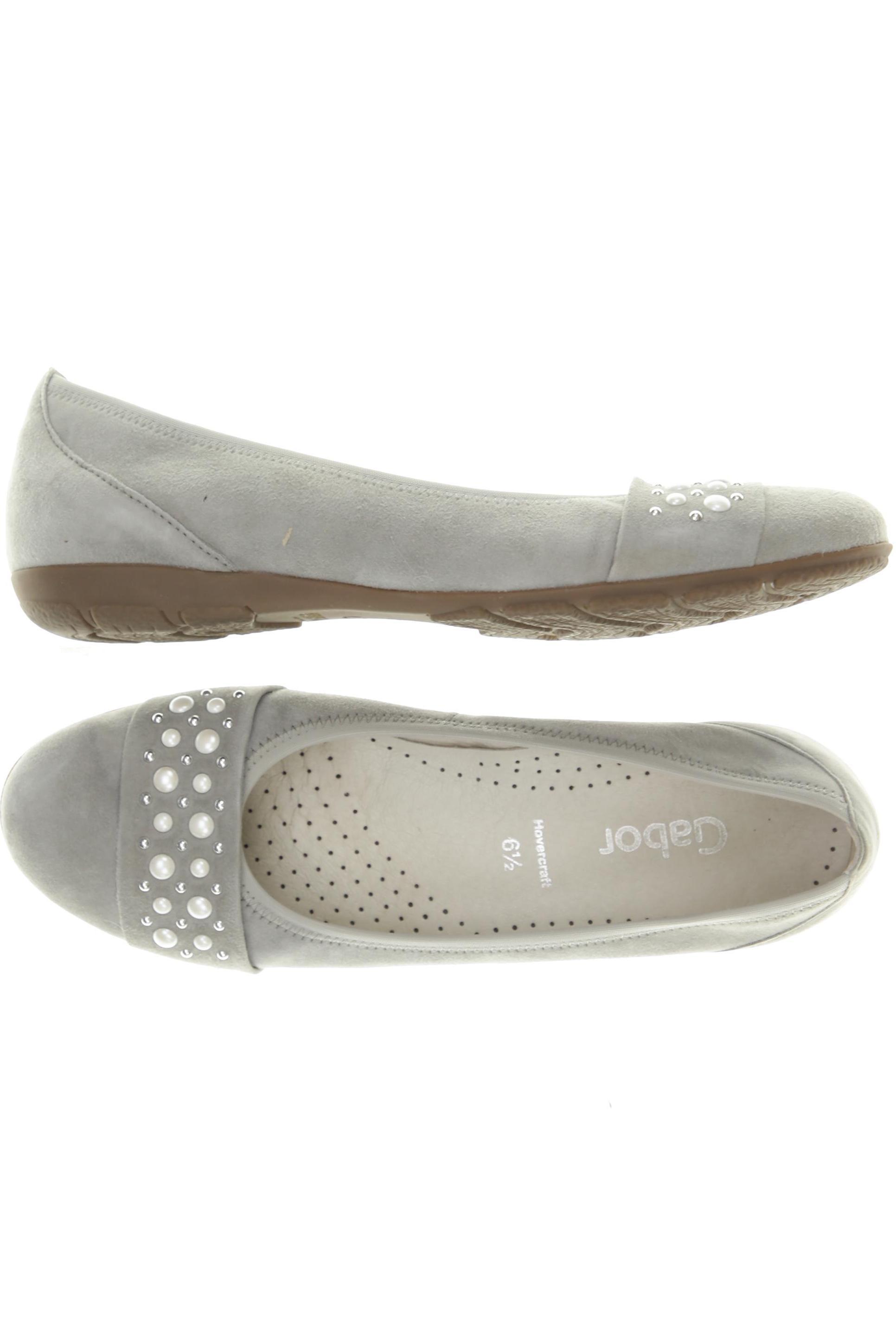 

Gabor Damen Ballerinas, grau, Gr. 6.5