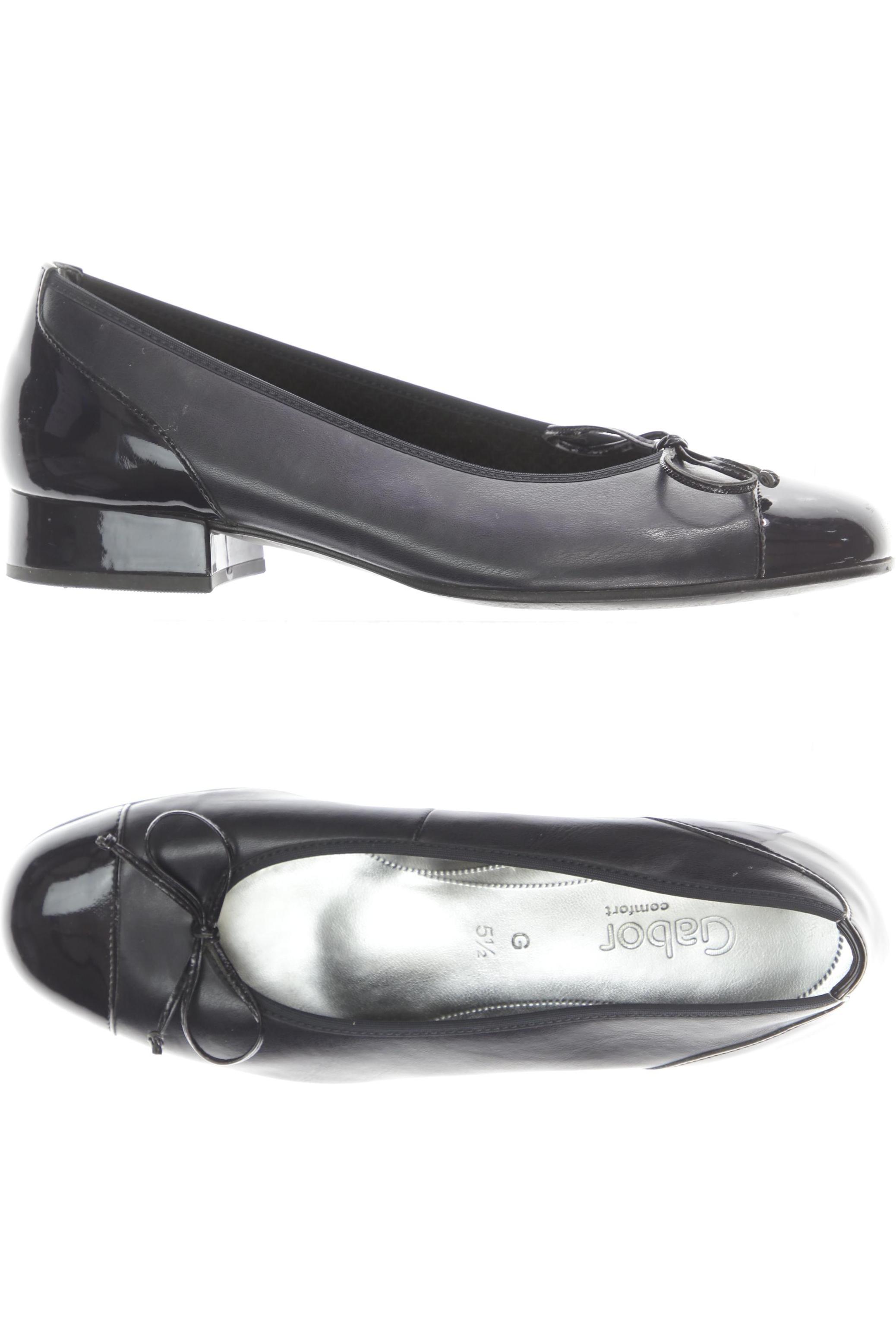 

Gabor Damen Ballerinas, schwarz, Gr. 5.5