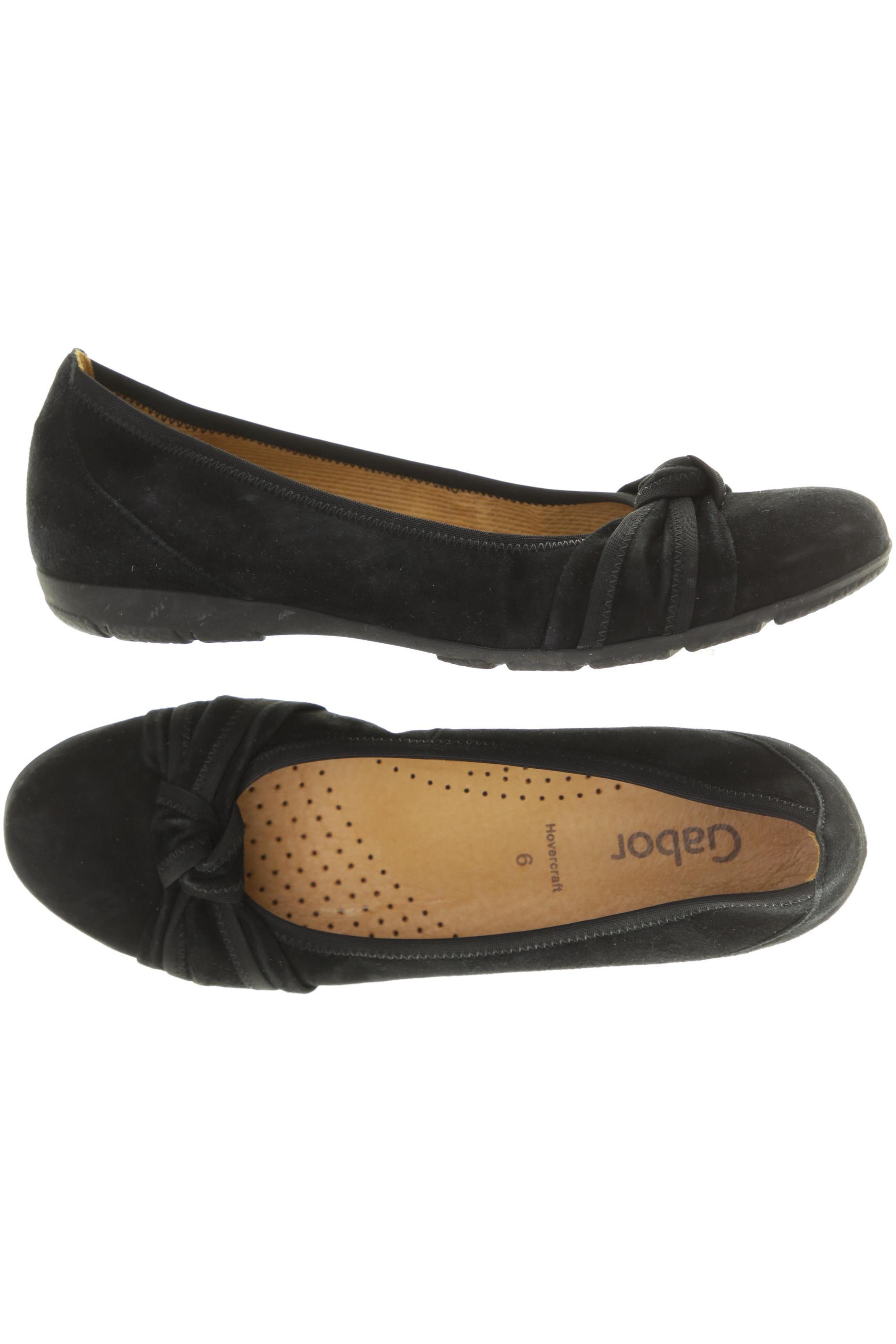 

Gabor Damen Ballerinas, schwarz, Gr. 6