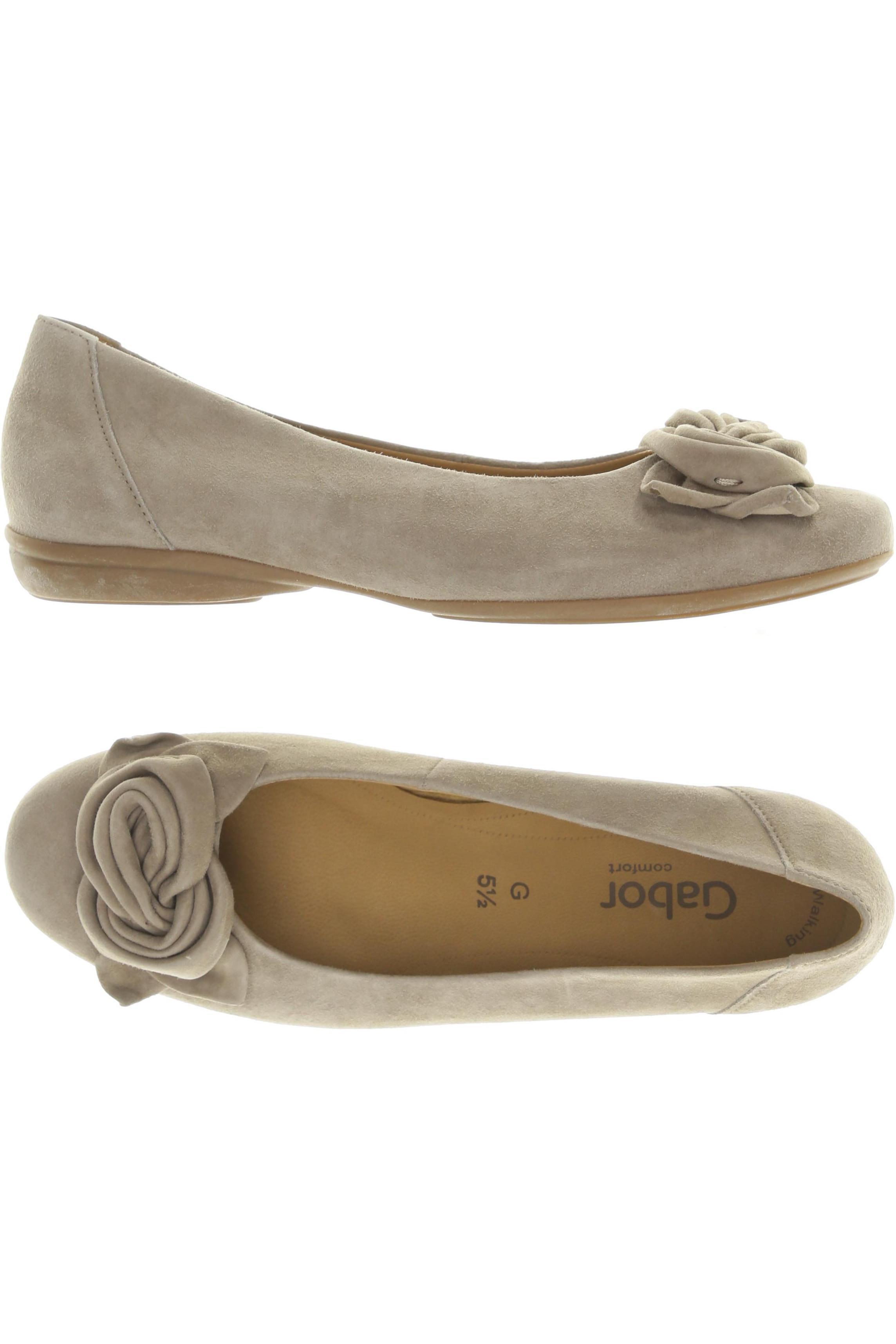 

Gabor Damen Ballerinas, beige, Gr. 5.5