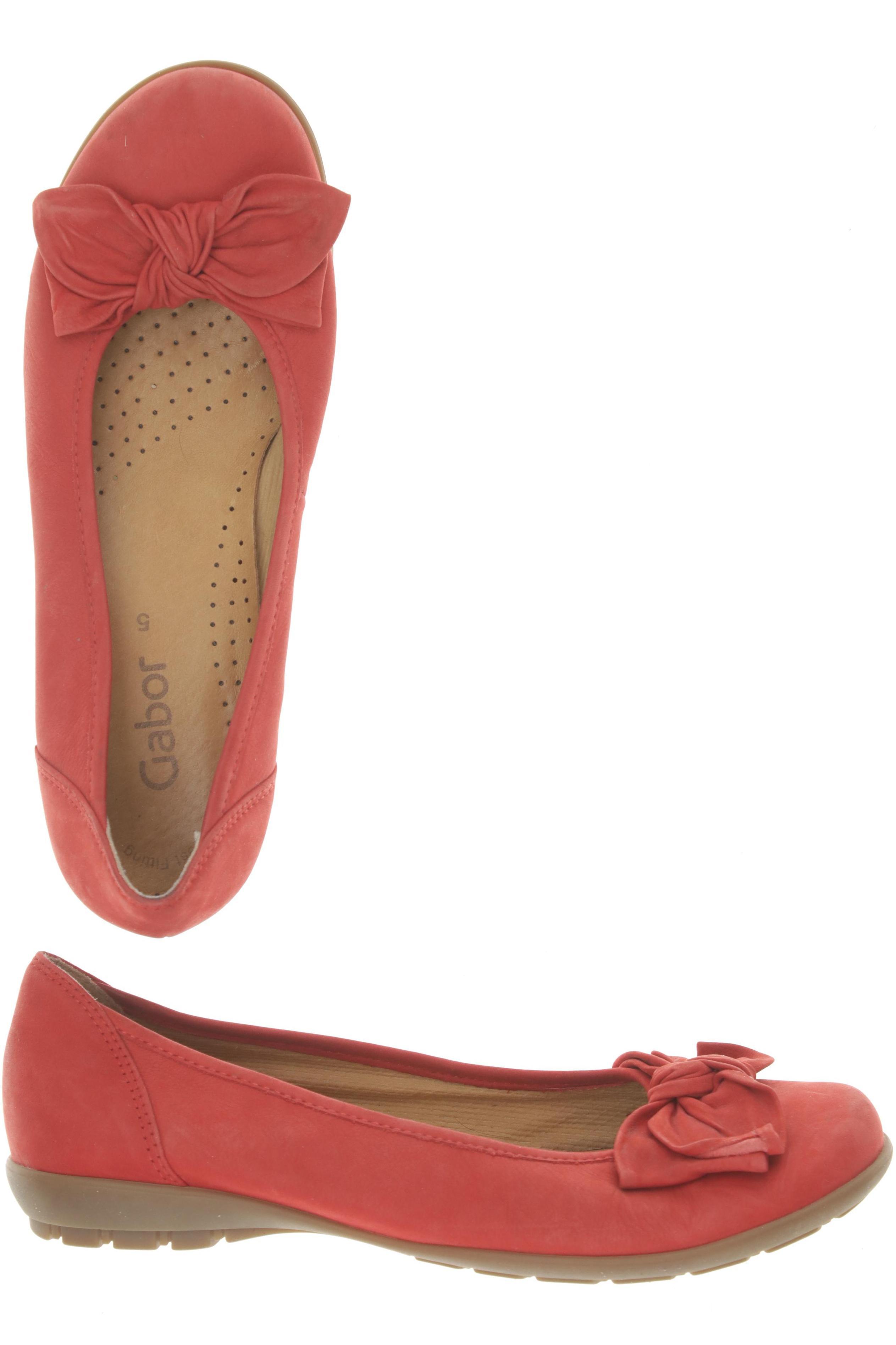

Gabor Damen Ballerinas, rot, Gr. 5