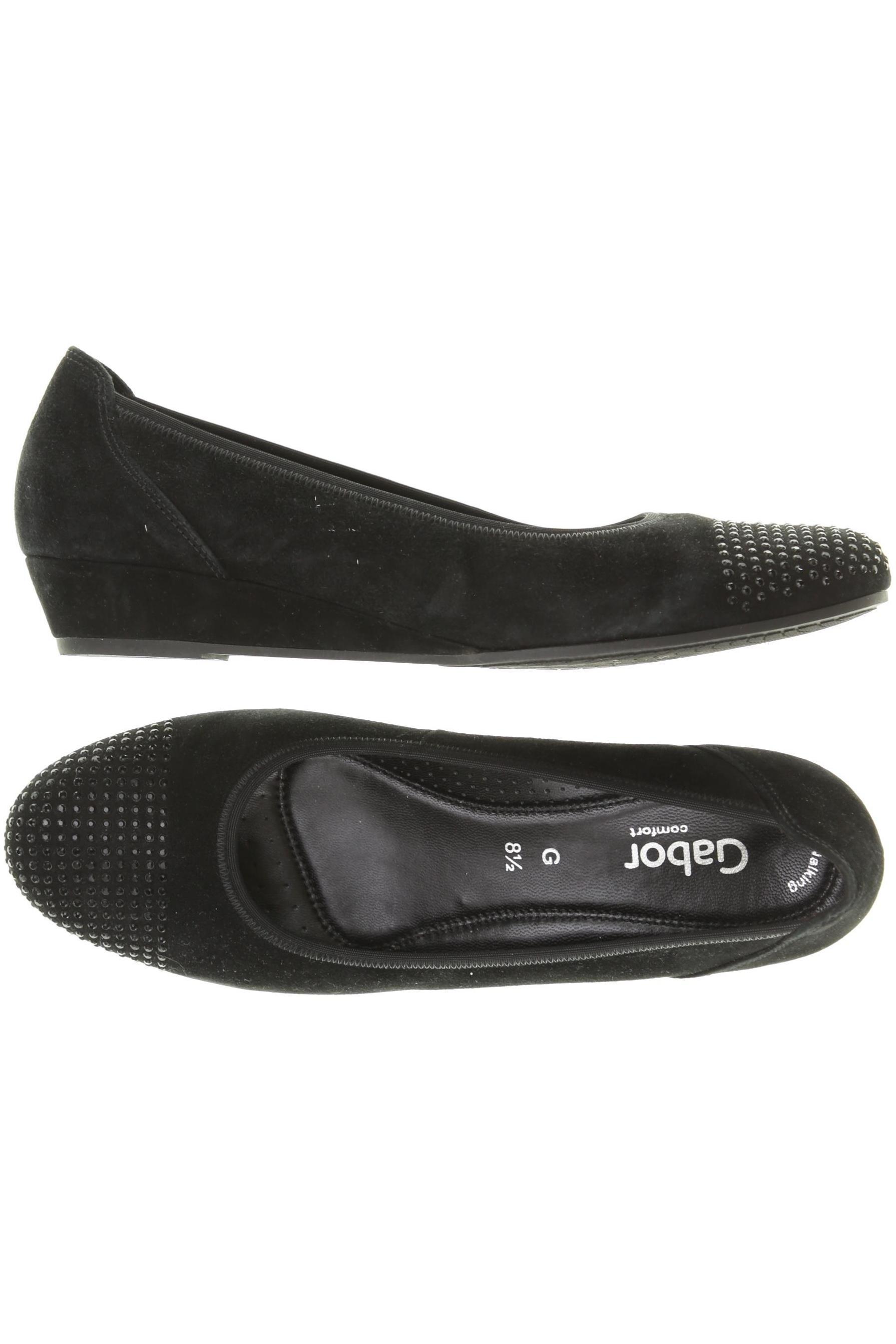 

Gabor Damen Ballerinas, schwarz, Gr. 8.5