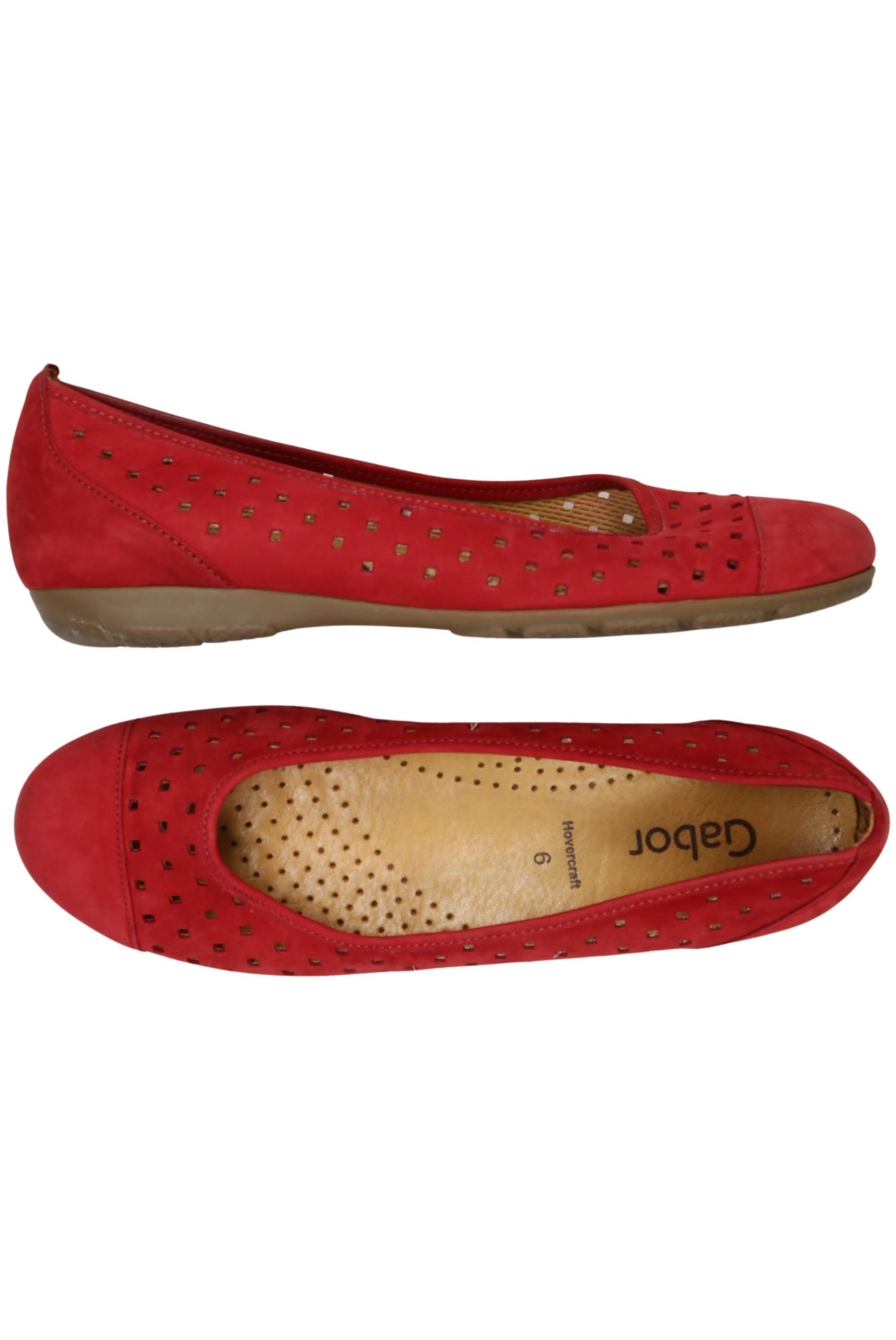 

Gabor Damen Ballerinas, rot, Gr. 6
