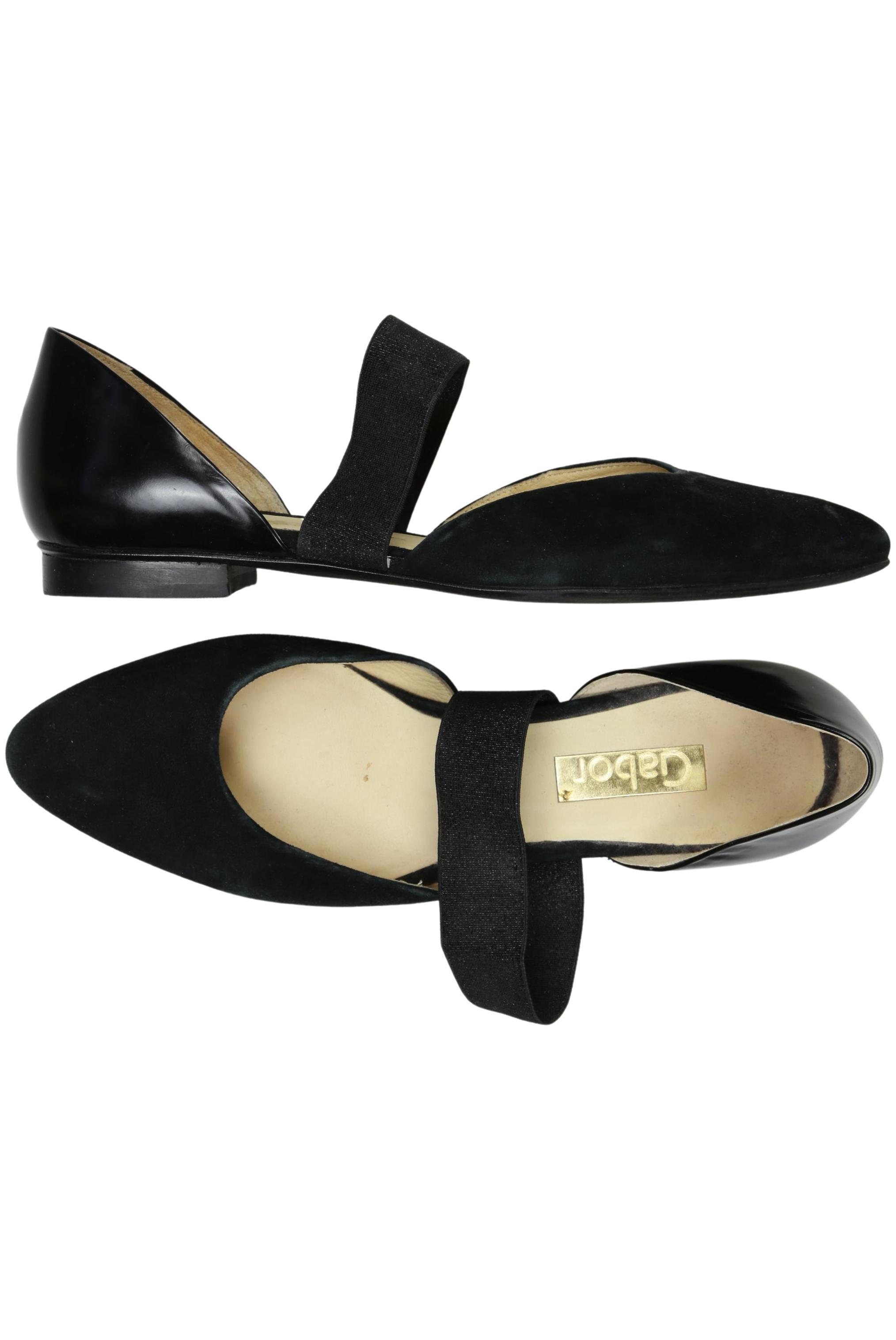 

Gabor Damen Ballerinas, schwarz, Gr. 7