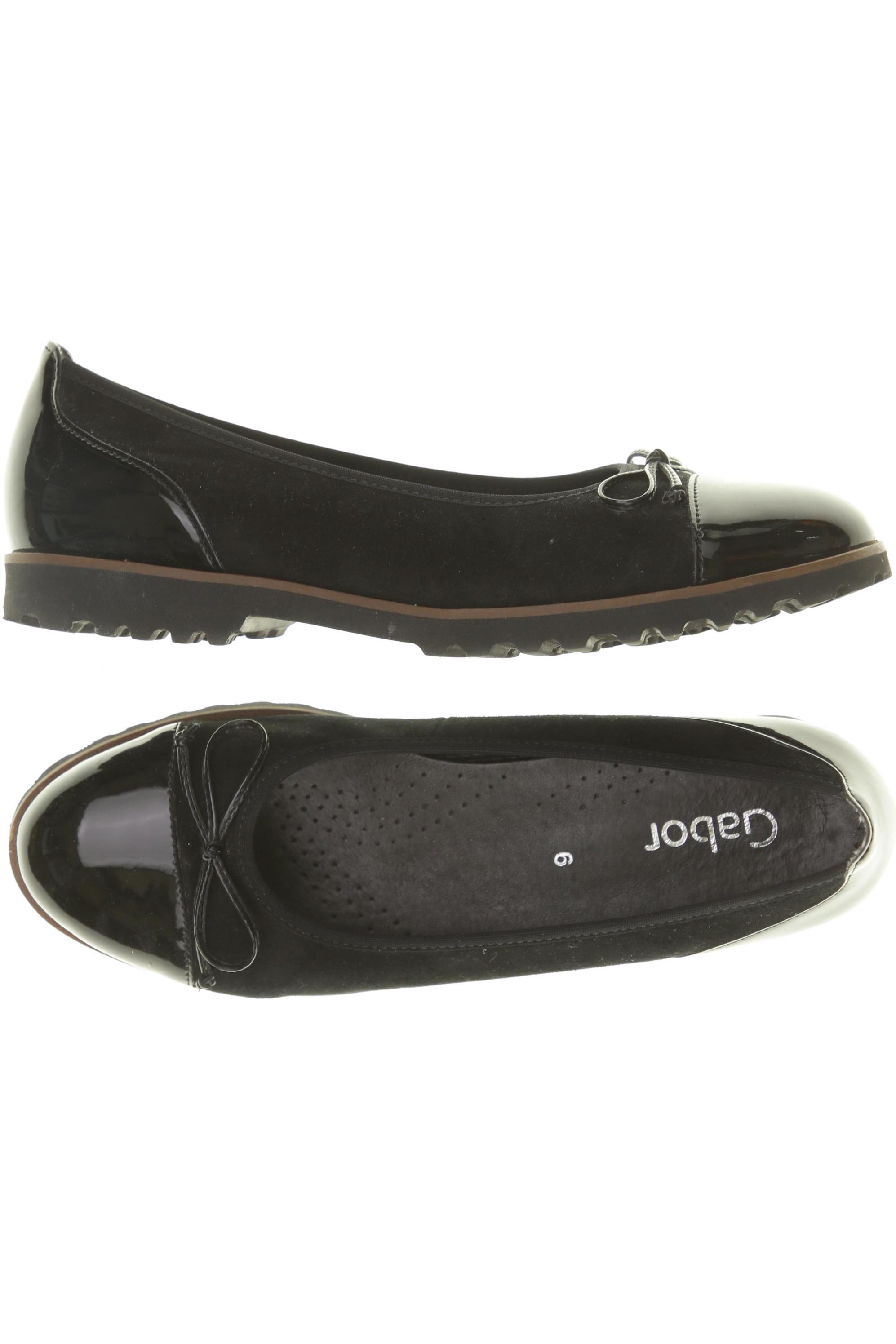 

Gabor Damen Ballerinas, schwarz, Gr. 6