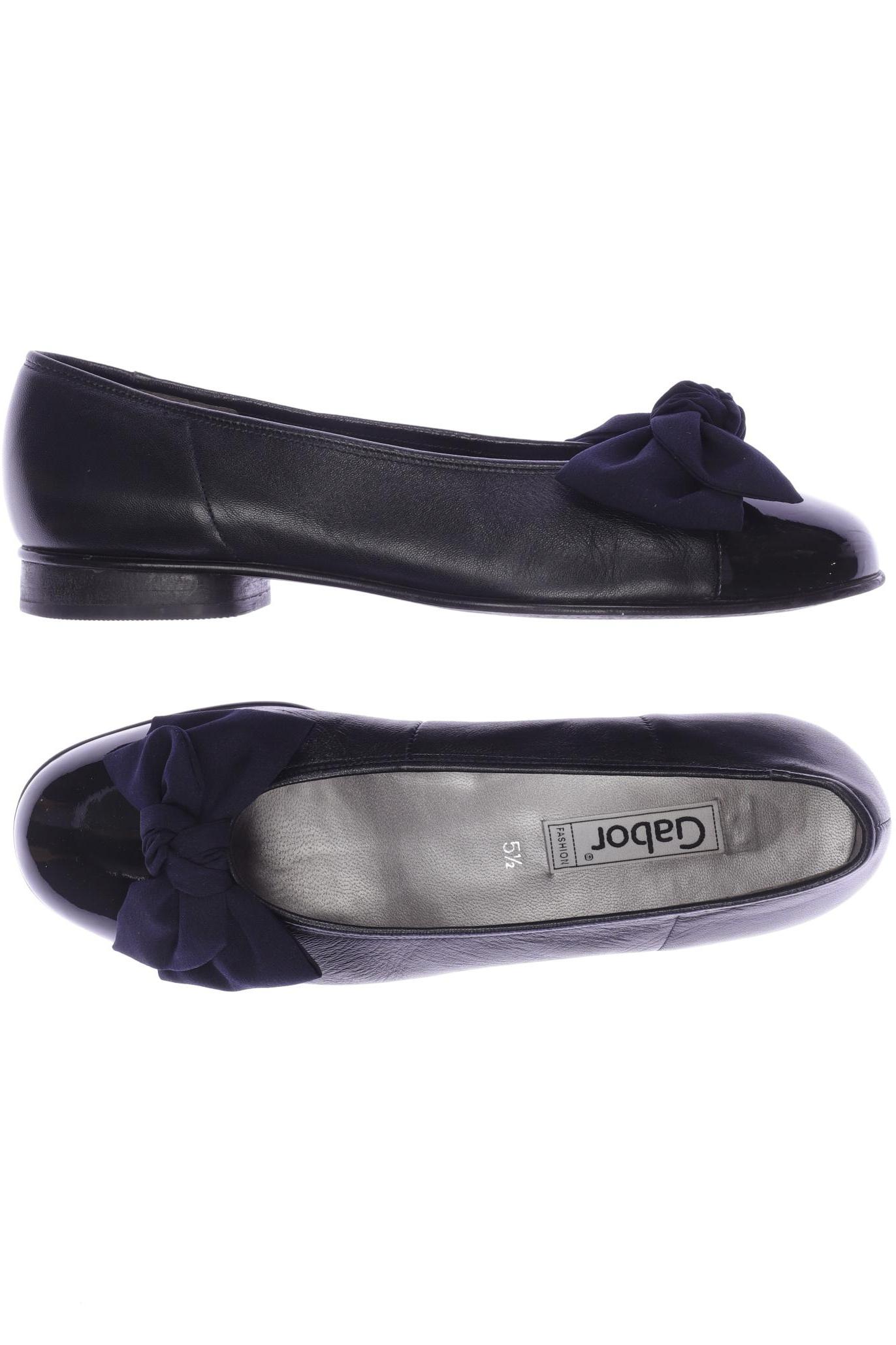 

Gabor Damen Ballerinas, marineblau, Gr. 5.5