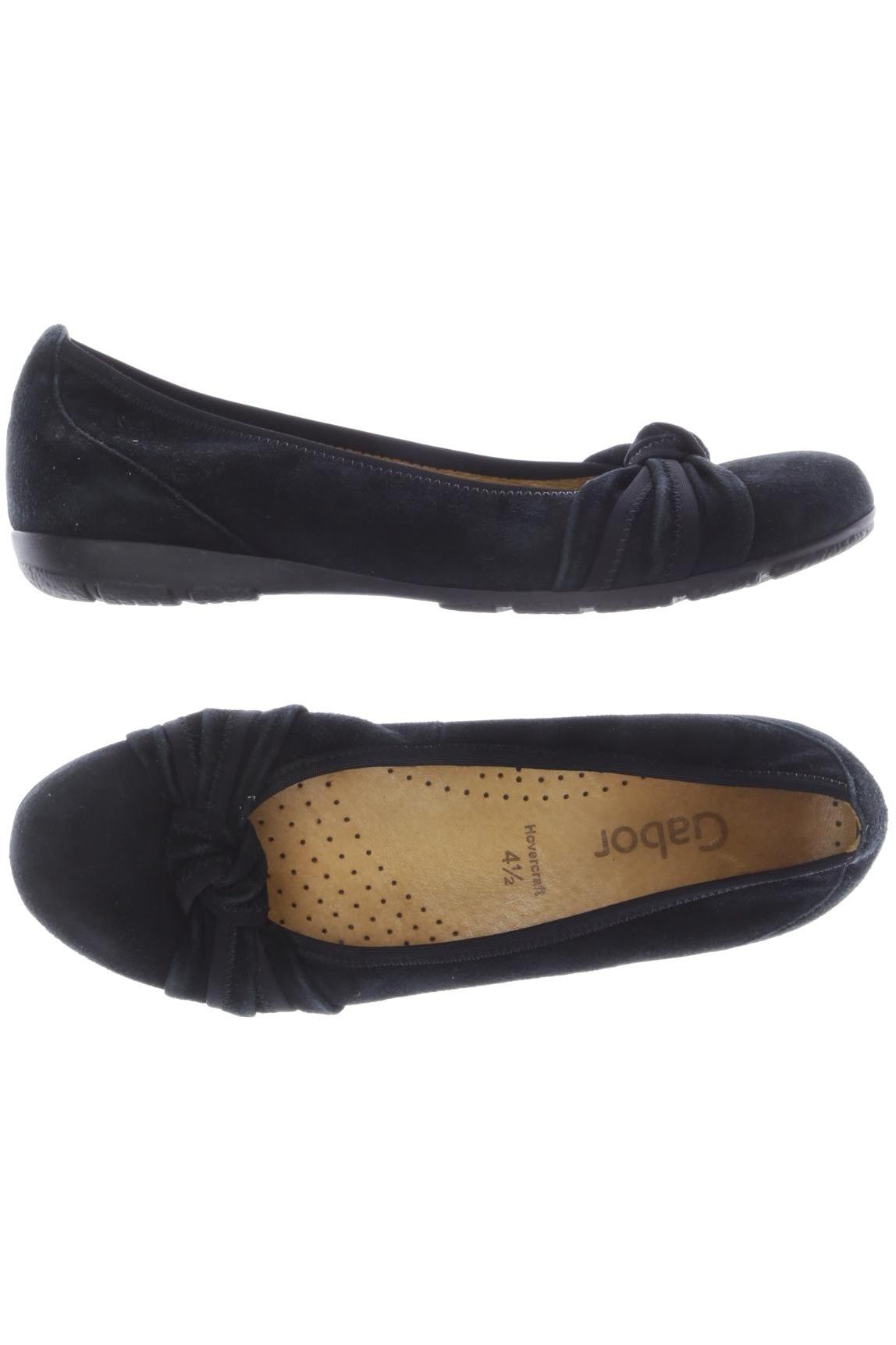 

Gabor Damen Ballerinas, schwarz, Gr. 4.5