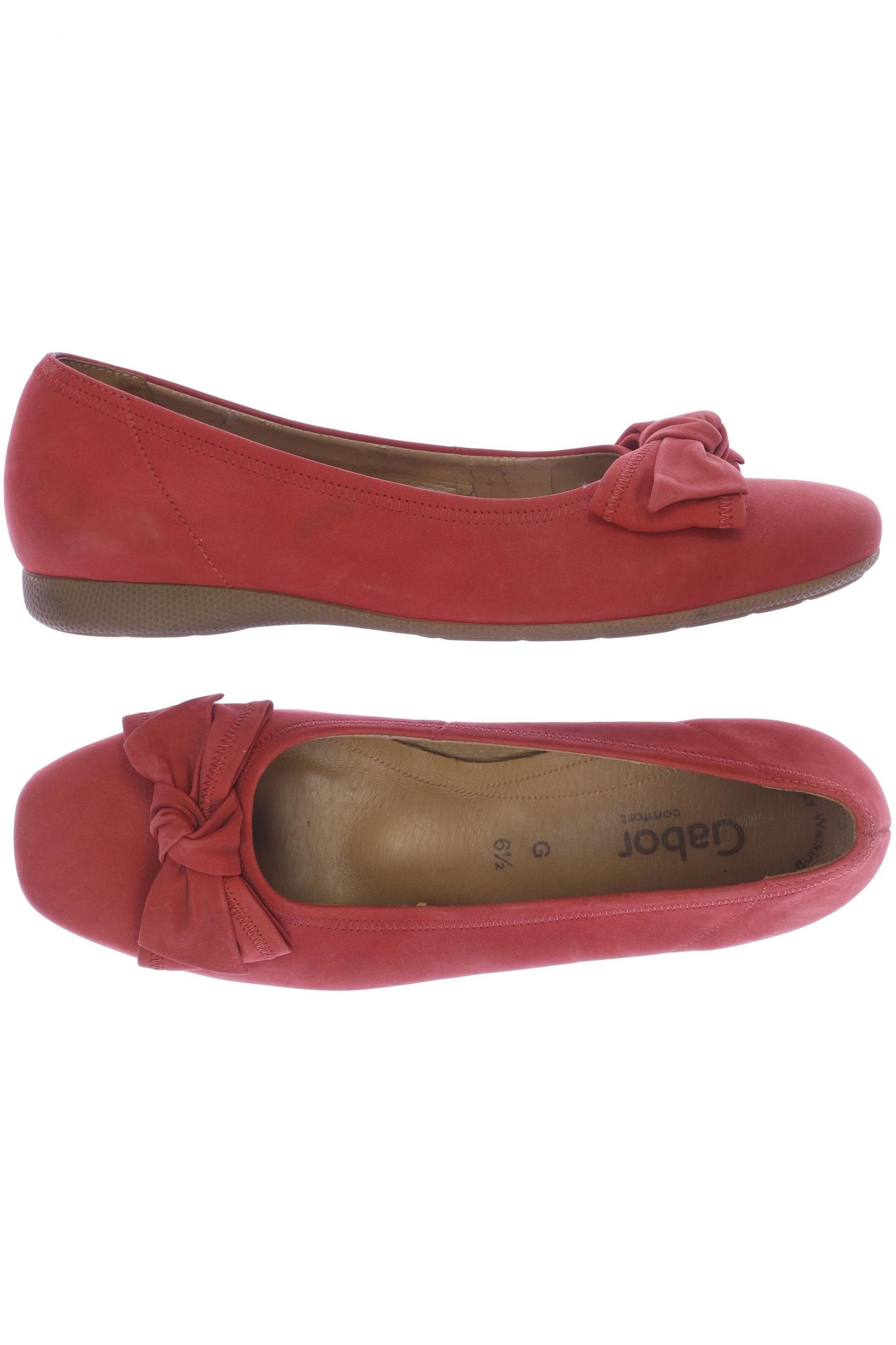 

Gabor Damen Ballerinas, rot, Gr. 6.5