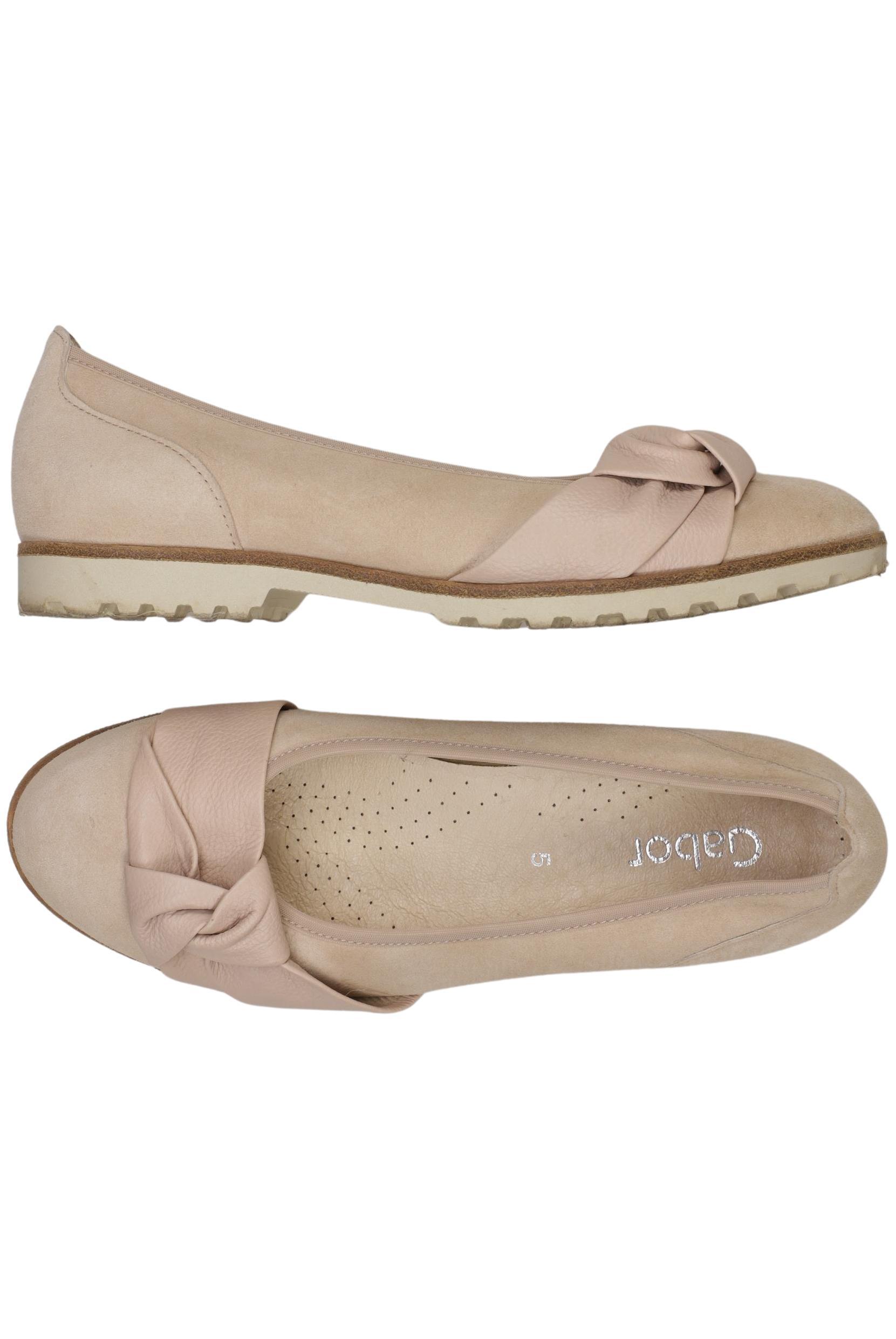 

Gabor Damen Ballerinas, beige, Gr. 5
