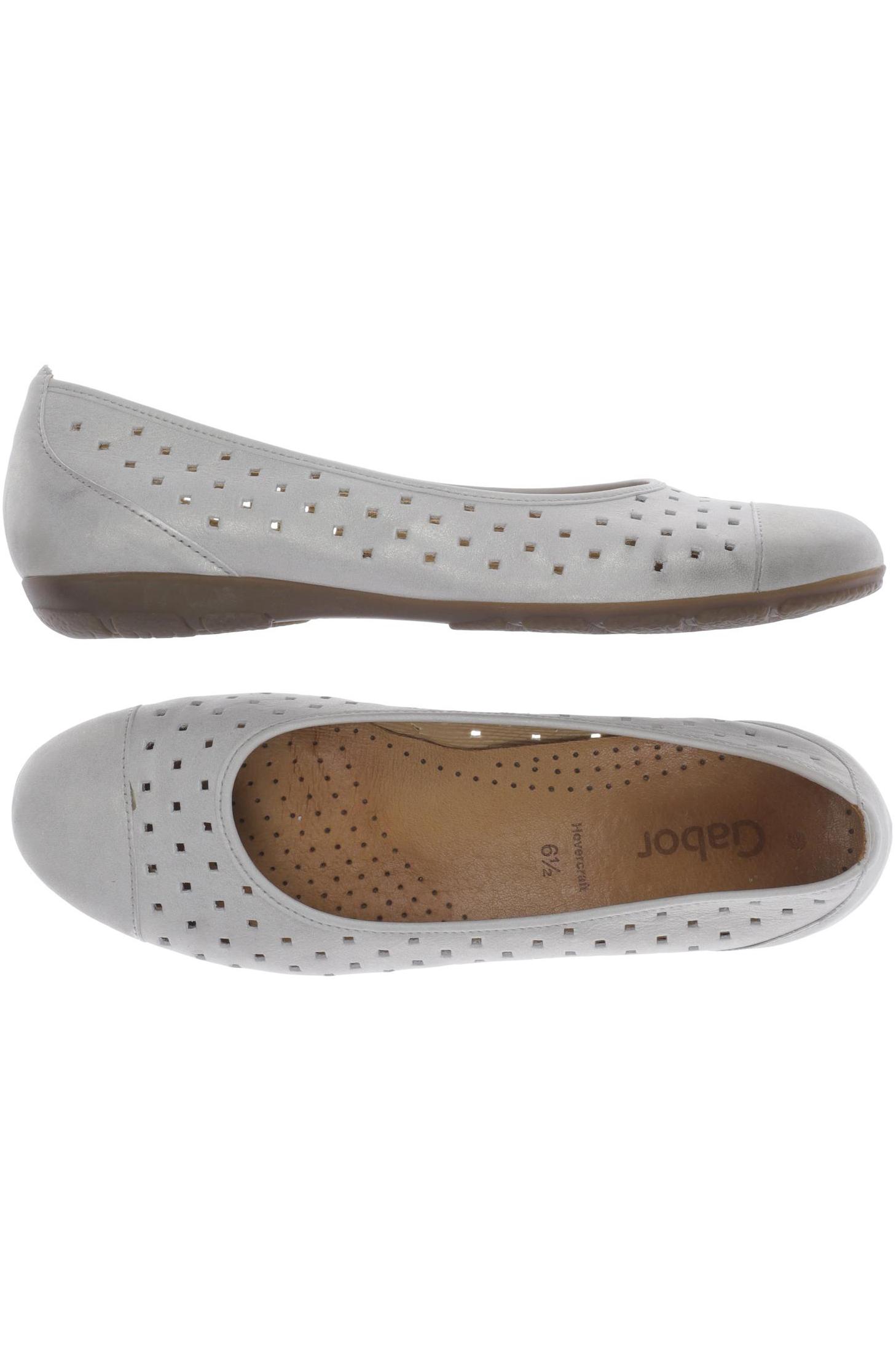 

Gabor Damen Ballerinas, cremeweiß, Gr. 6.5