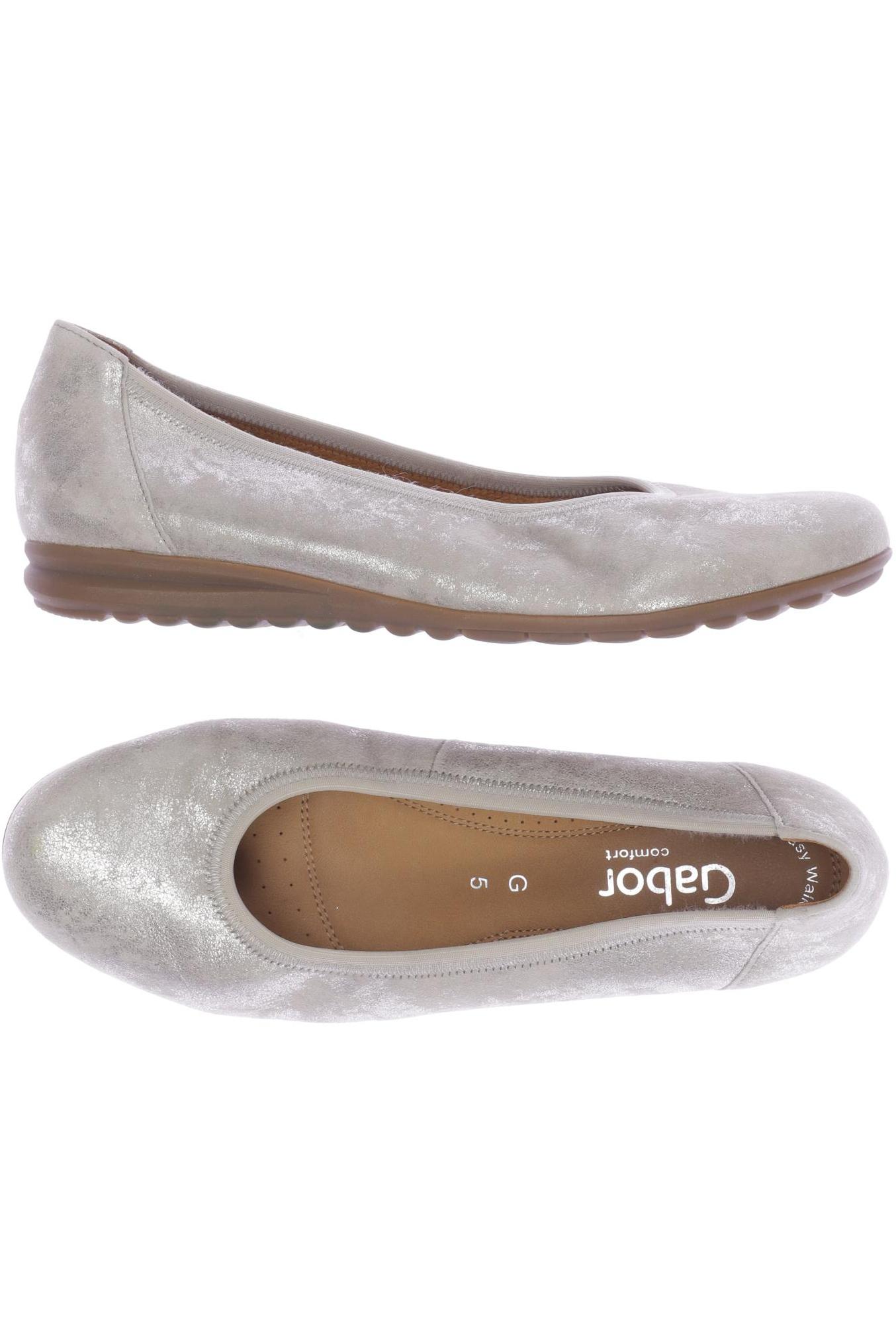 

Gabor Damen Ballerinas, grau, Gr. 5