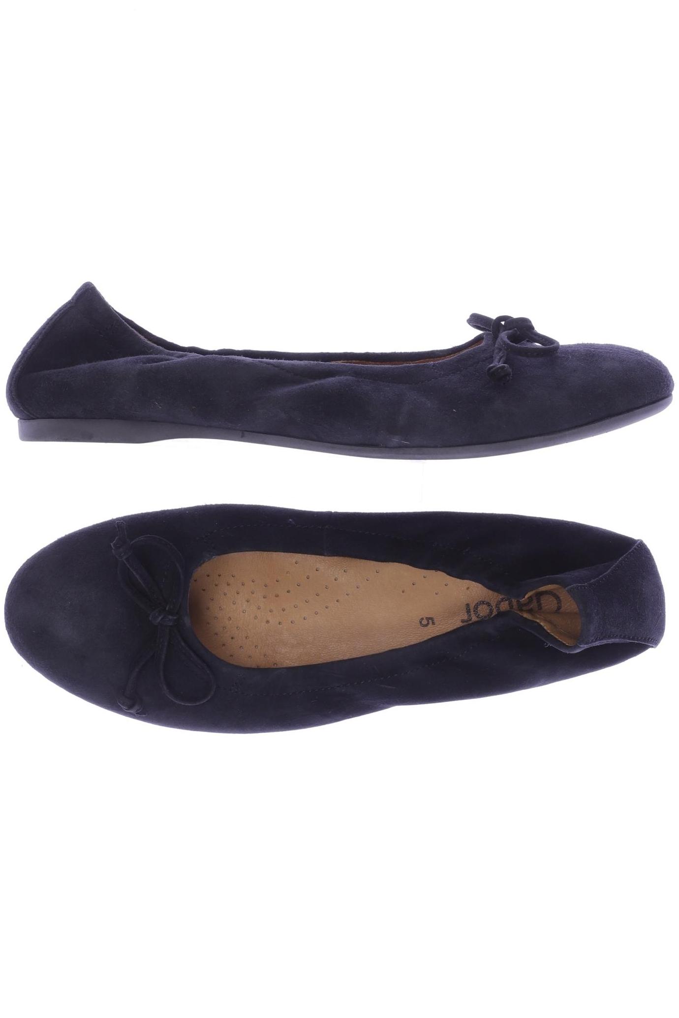 

Gabor Damen Ballerinas, marineblau, Gr. 5