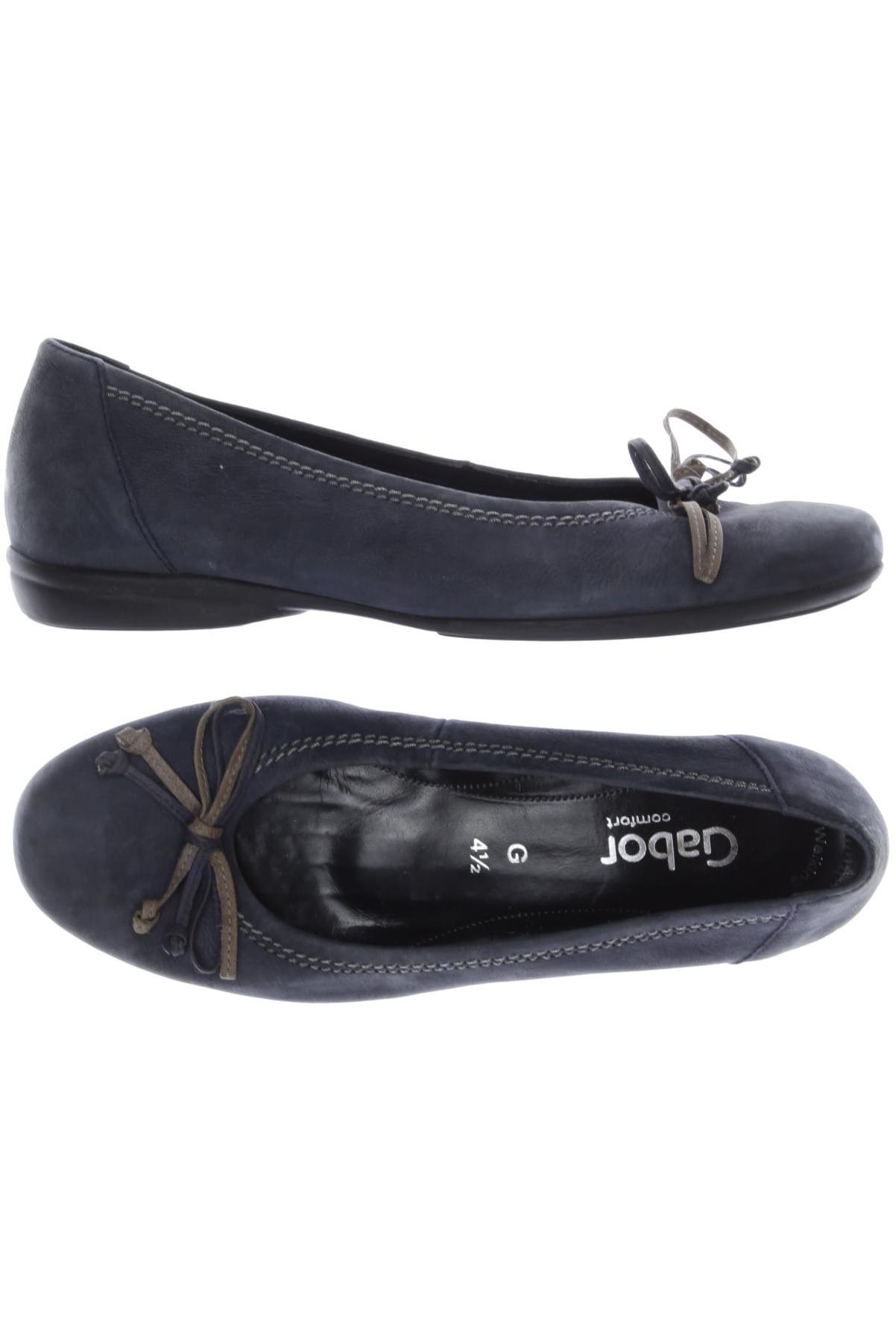 

Gabor Damen Ballerinas, marineblau, Gr. 4.5