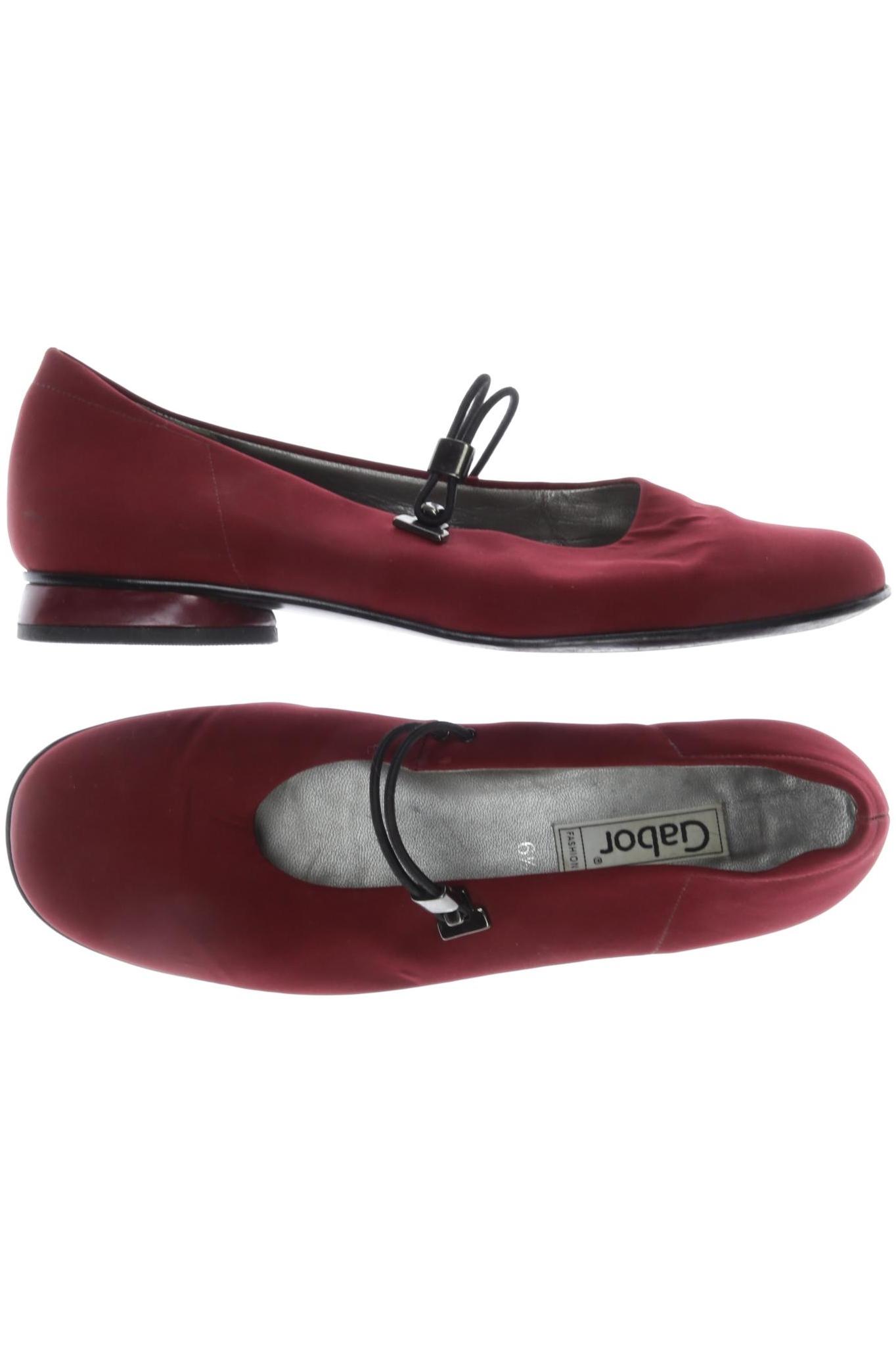 

Gabor Damen Ballerinas, bordeaux, Gr. 6.5