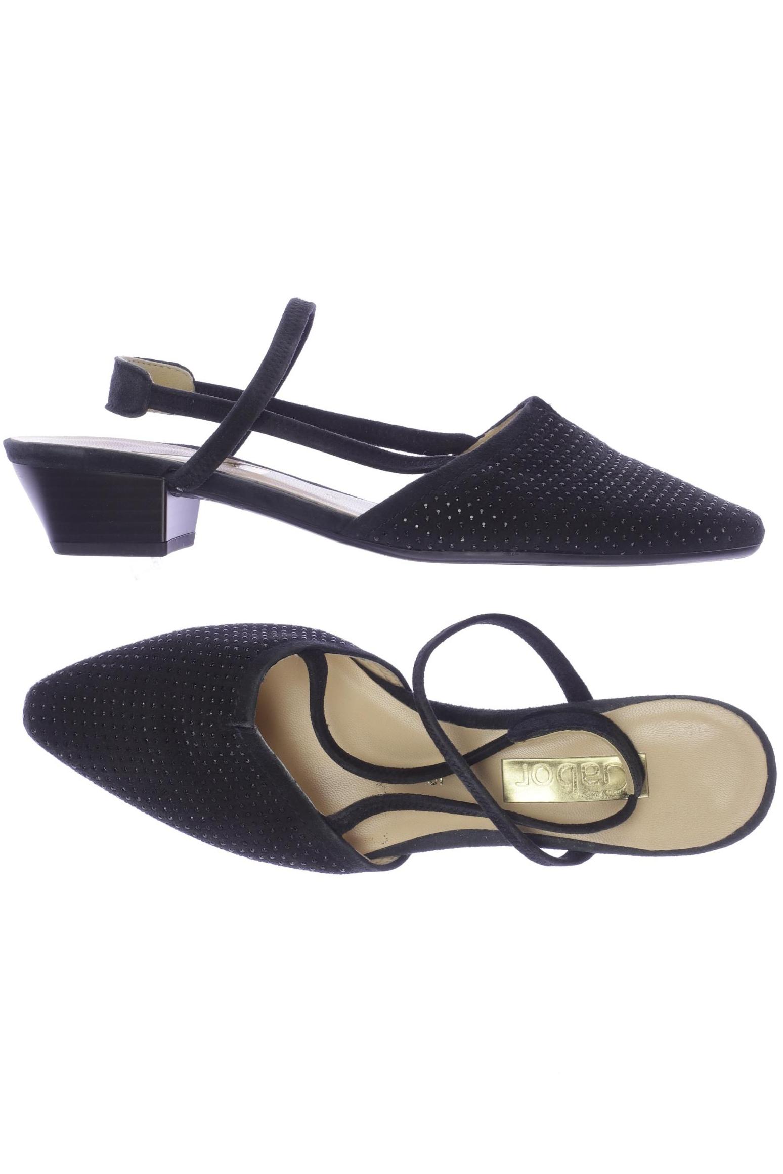 

Gabor Damen Ballerinas, schwarz, Gr. 5
