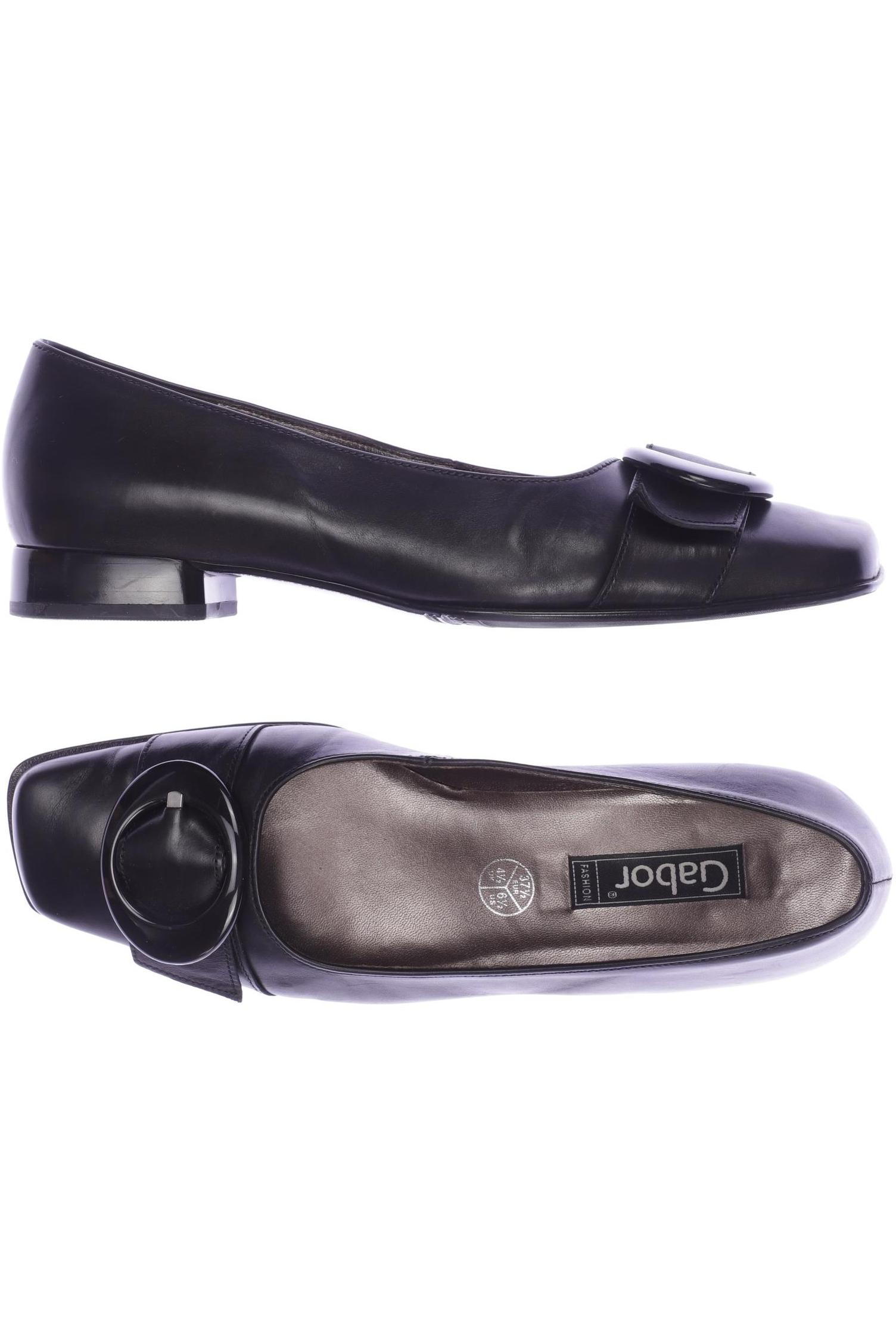 

Gabor Damen Ballerinas, schwarz, Gr. 37.5