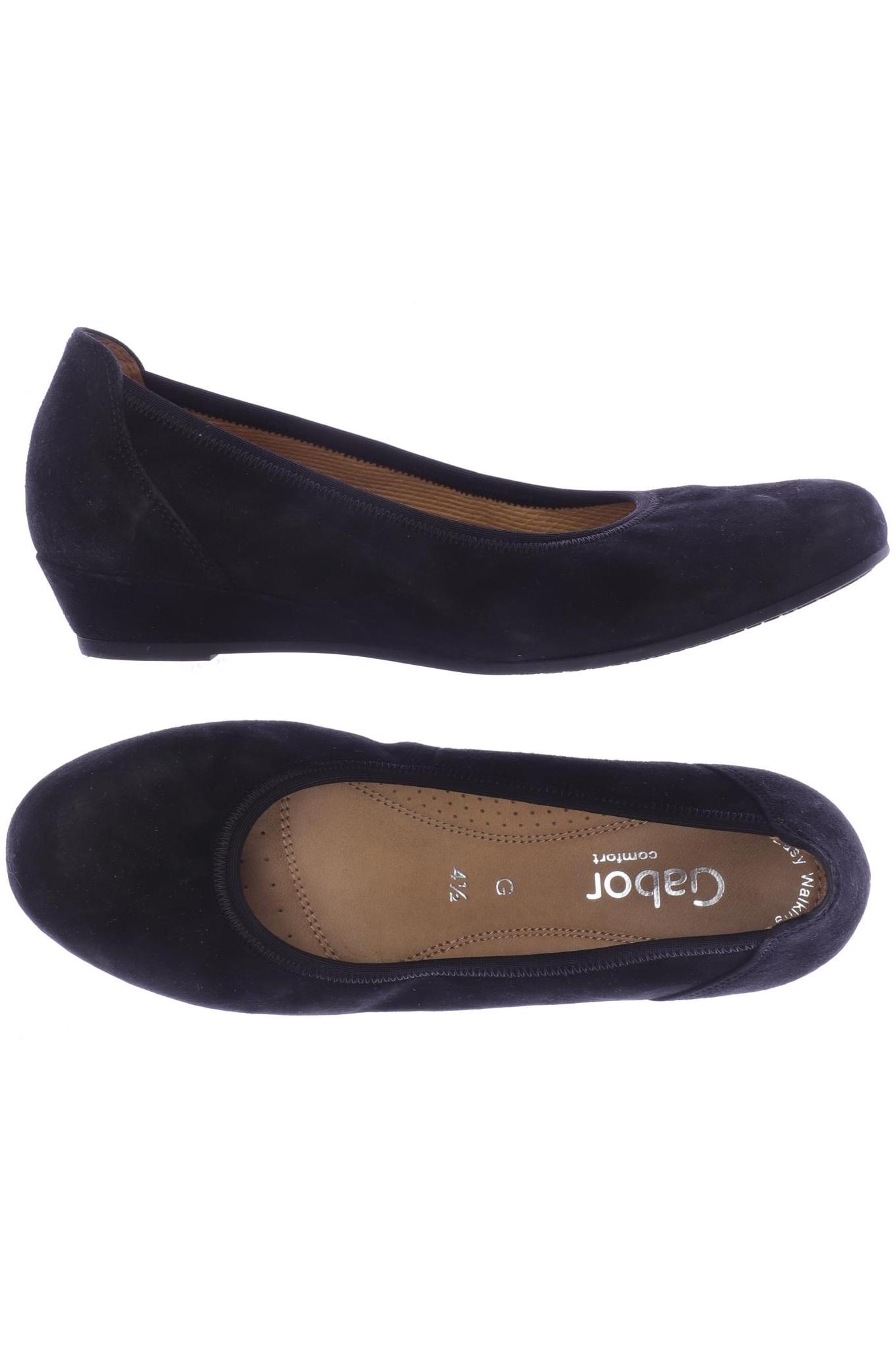 

Gabor Damen Ballerinas, schwarz, Gr. 4.5