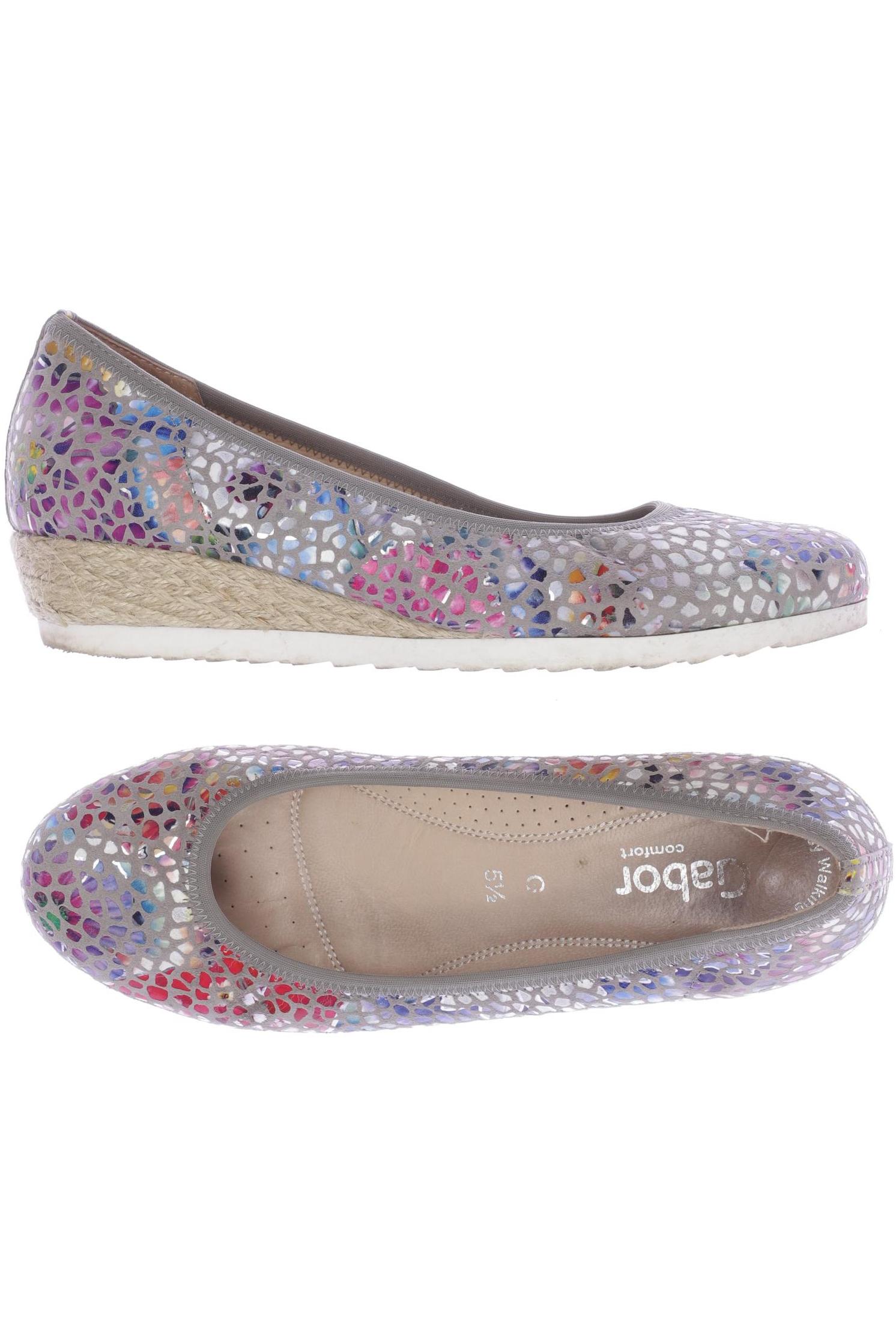 

Gabor Damen Ballerinas, grau, Gr. 5.5