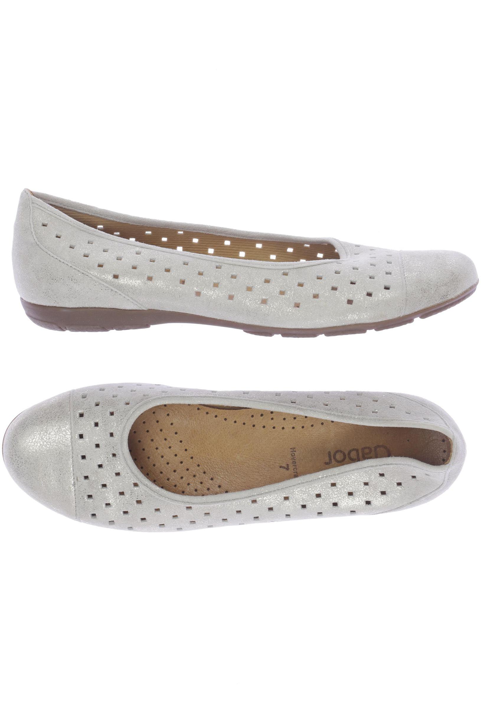 

Gabor Damen Ballerinas, beige, Gr. 7