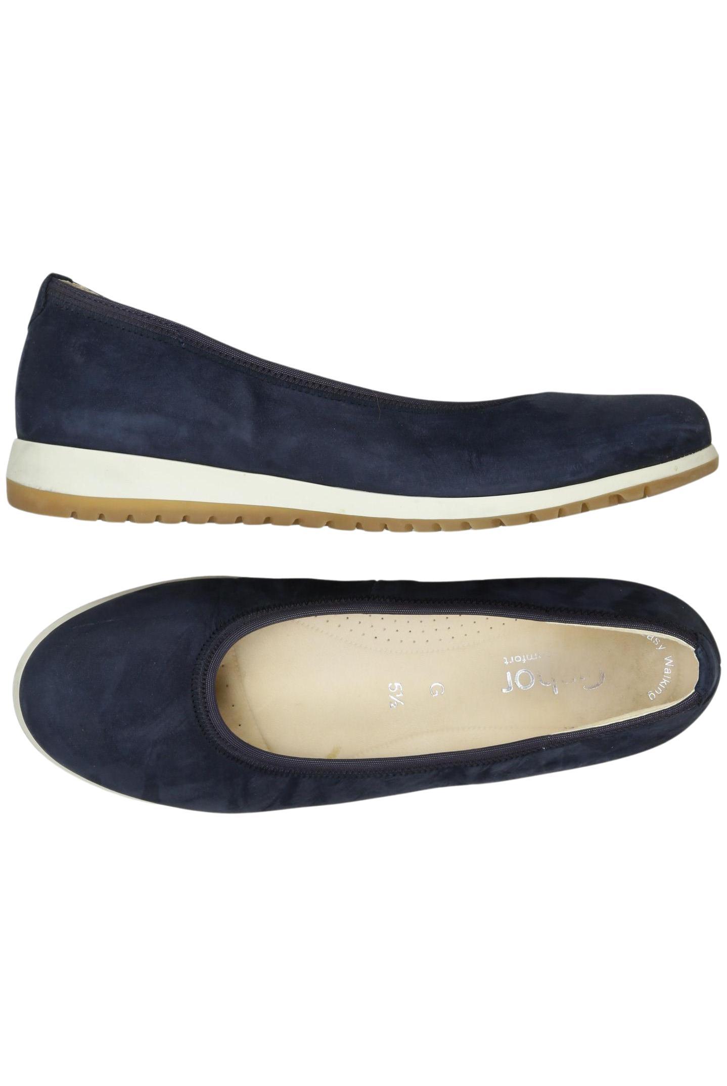 

Gabor Damen Ballerinas, marineblau, Gr. 5.5