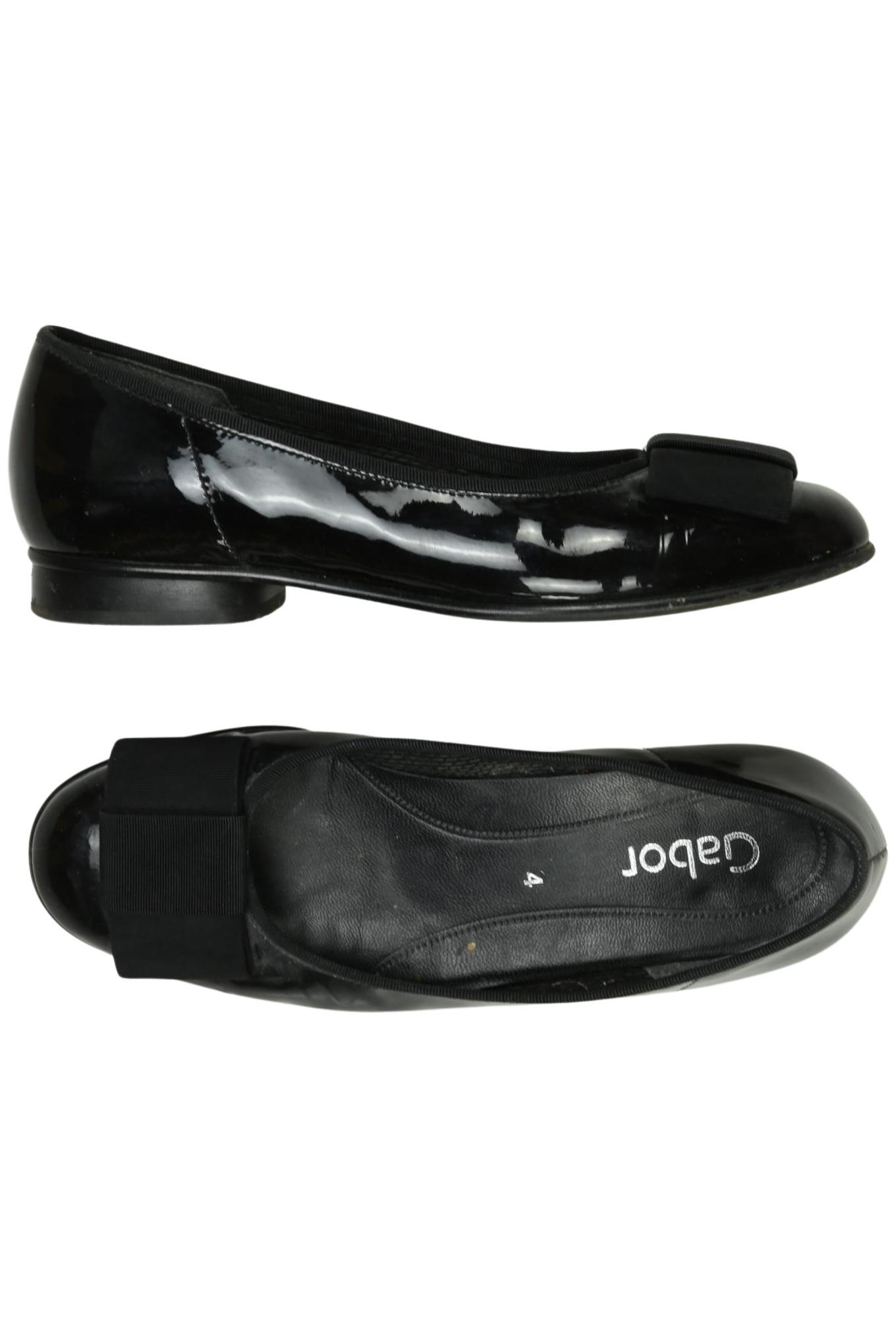 

Gabor Damen Ballerinas, schwarz, Gr. 4