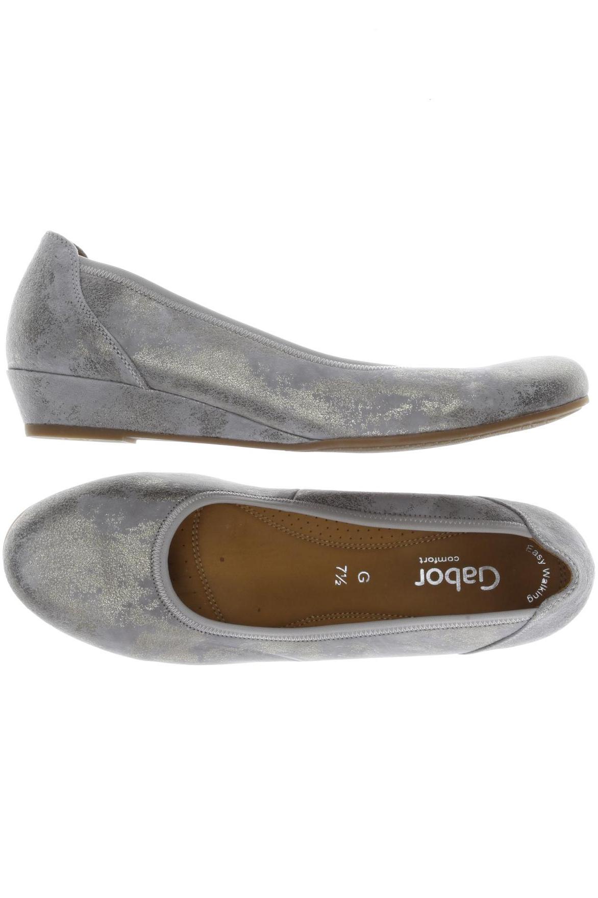 

Gabor Damen Ballerinas, grau, Gr. 7.5