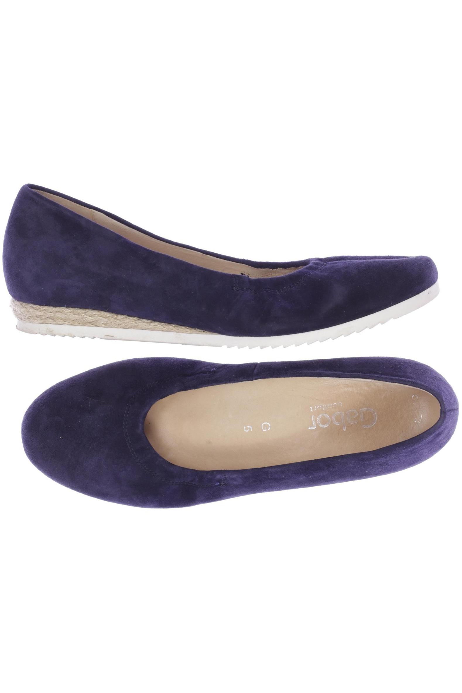 

Gabor Damen Ballerinas, blau, Gr. 5